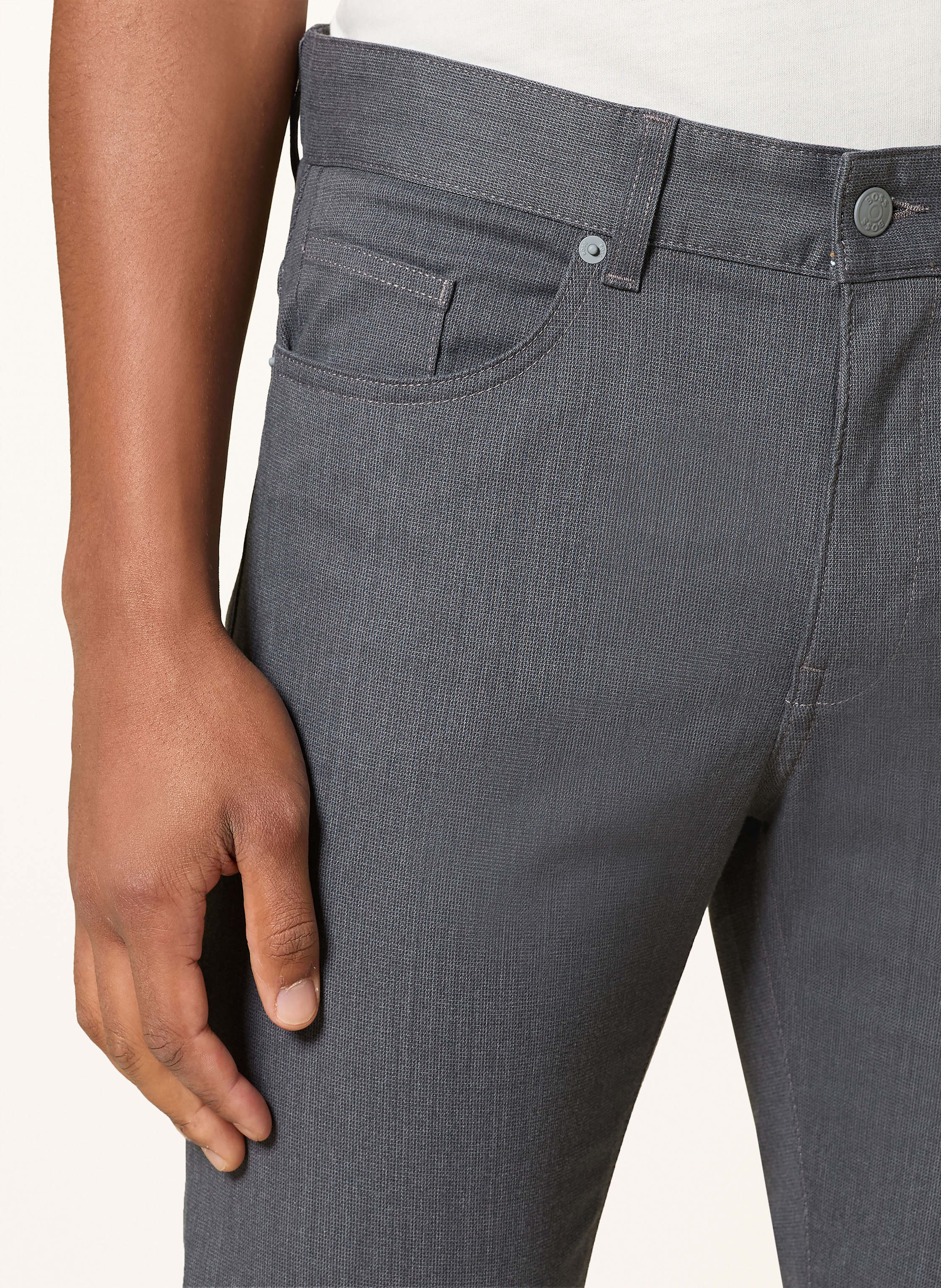 Thumbnail - Boss Jeans Delaware Slim Fit grau