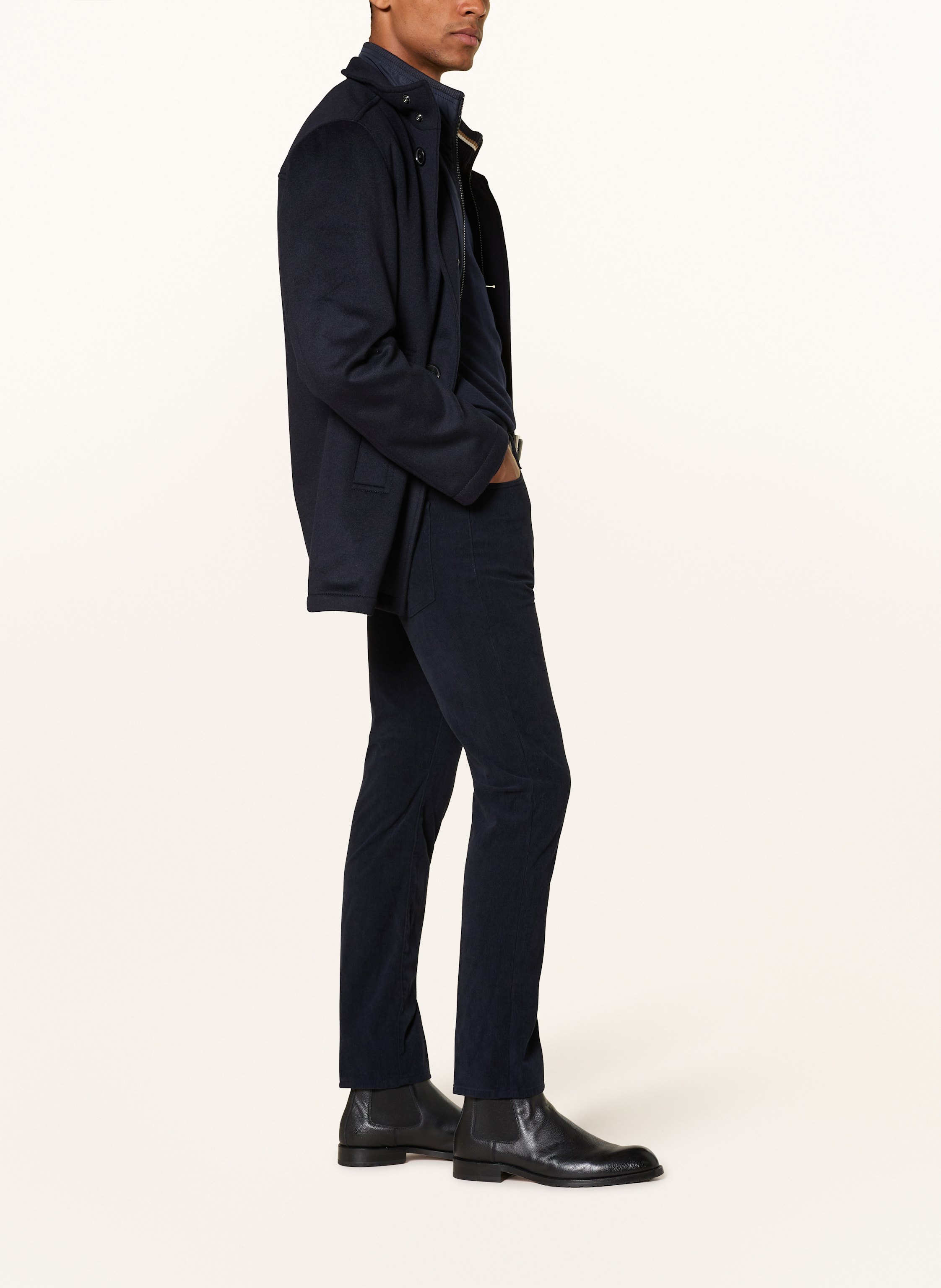 Thumbnail - Boss Cordhose Delaware Slim Fit blau