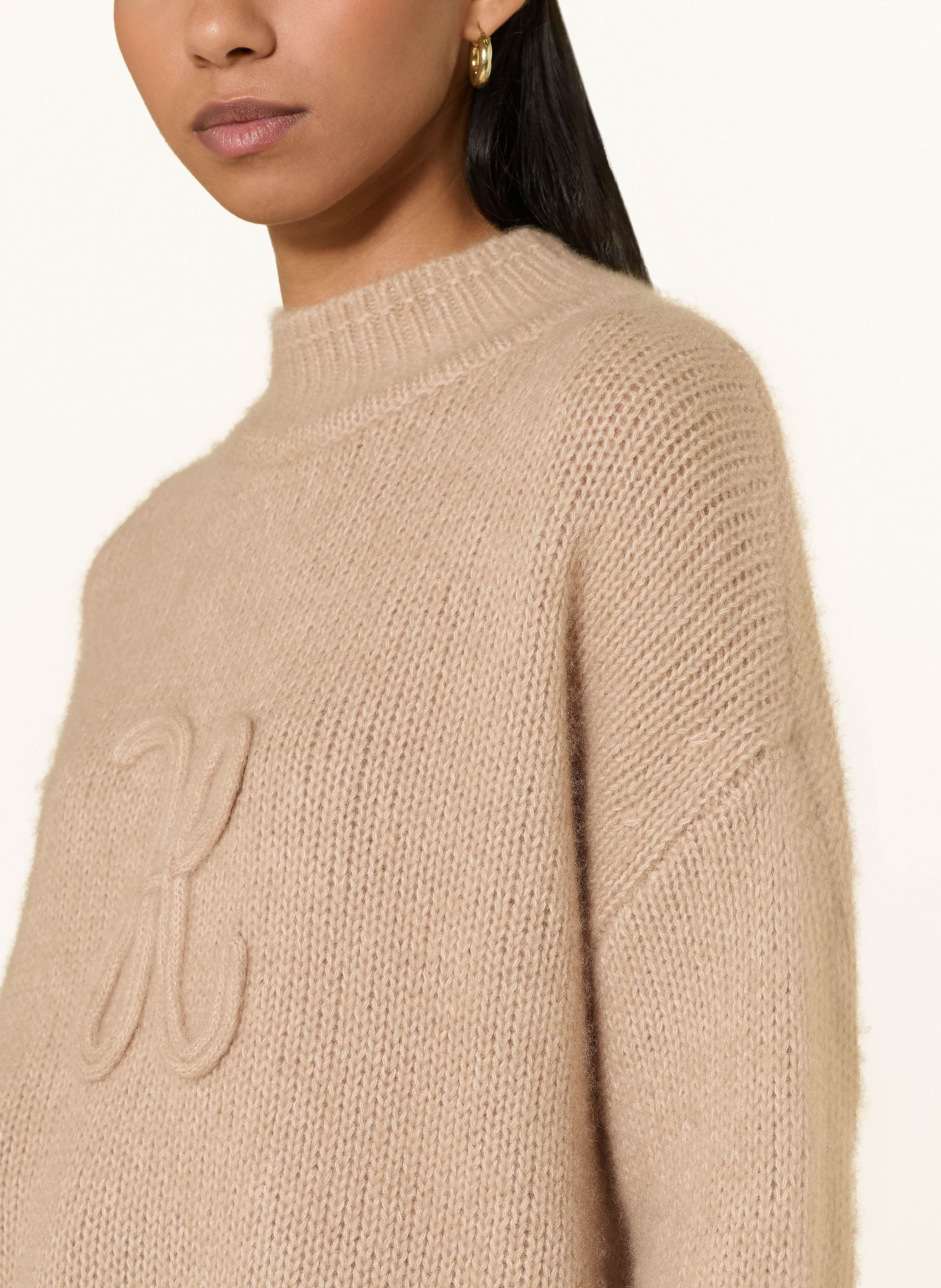 Thumbnail - Hemisphere Pullover Mit Cashmere braun