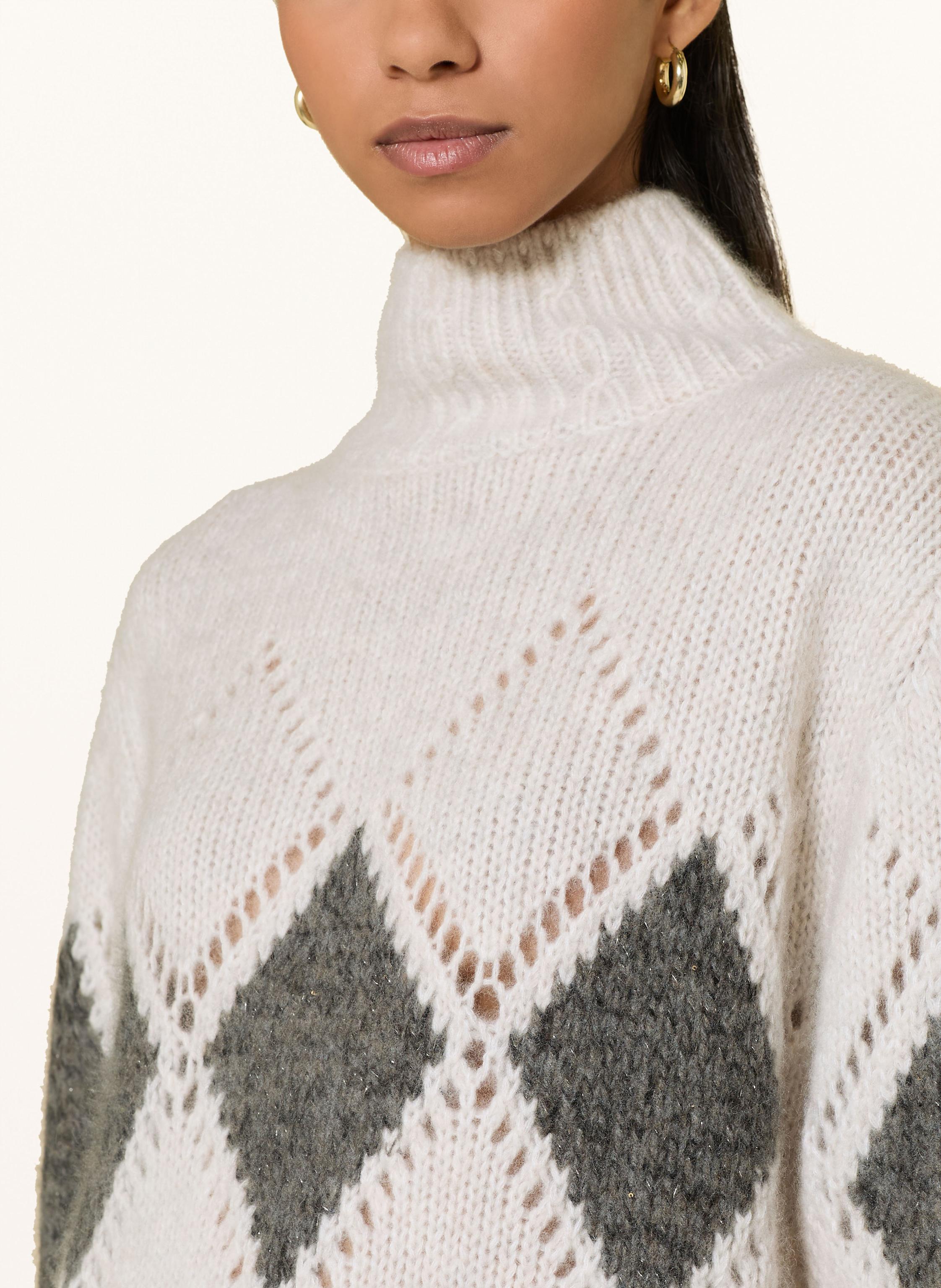 Thumbnail - Hemisphere Pullover Mit Cashmere grau