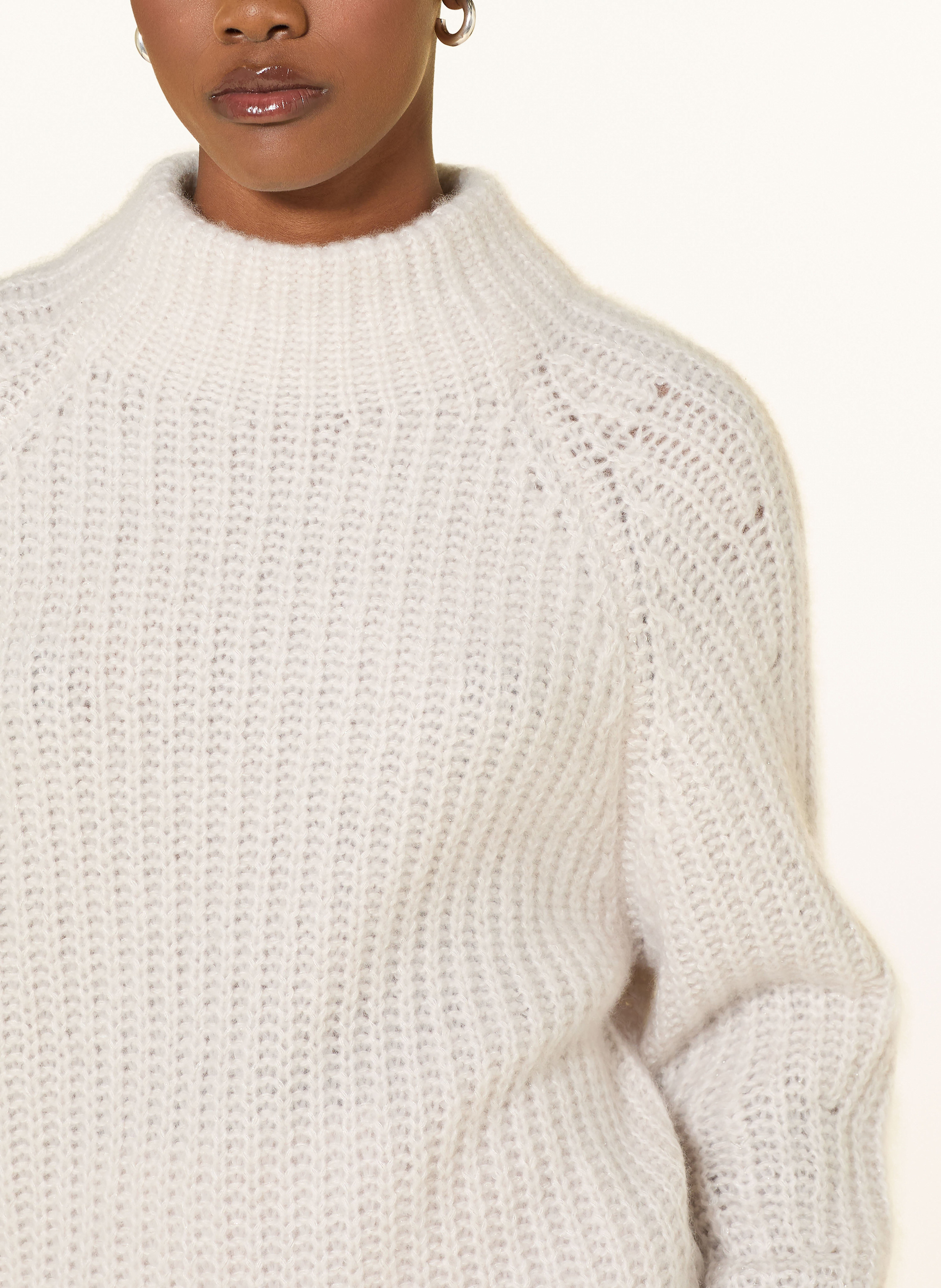 Thumbnail - Hemisphere Cashmere-Pullover weiss