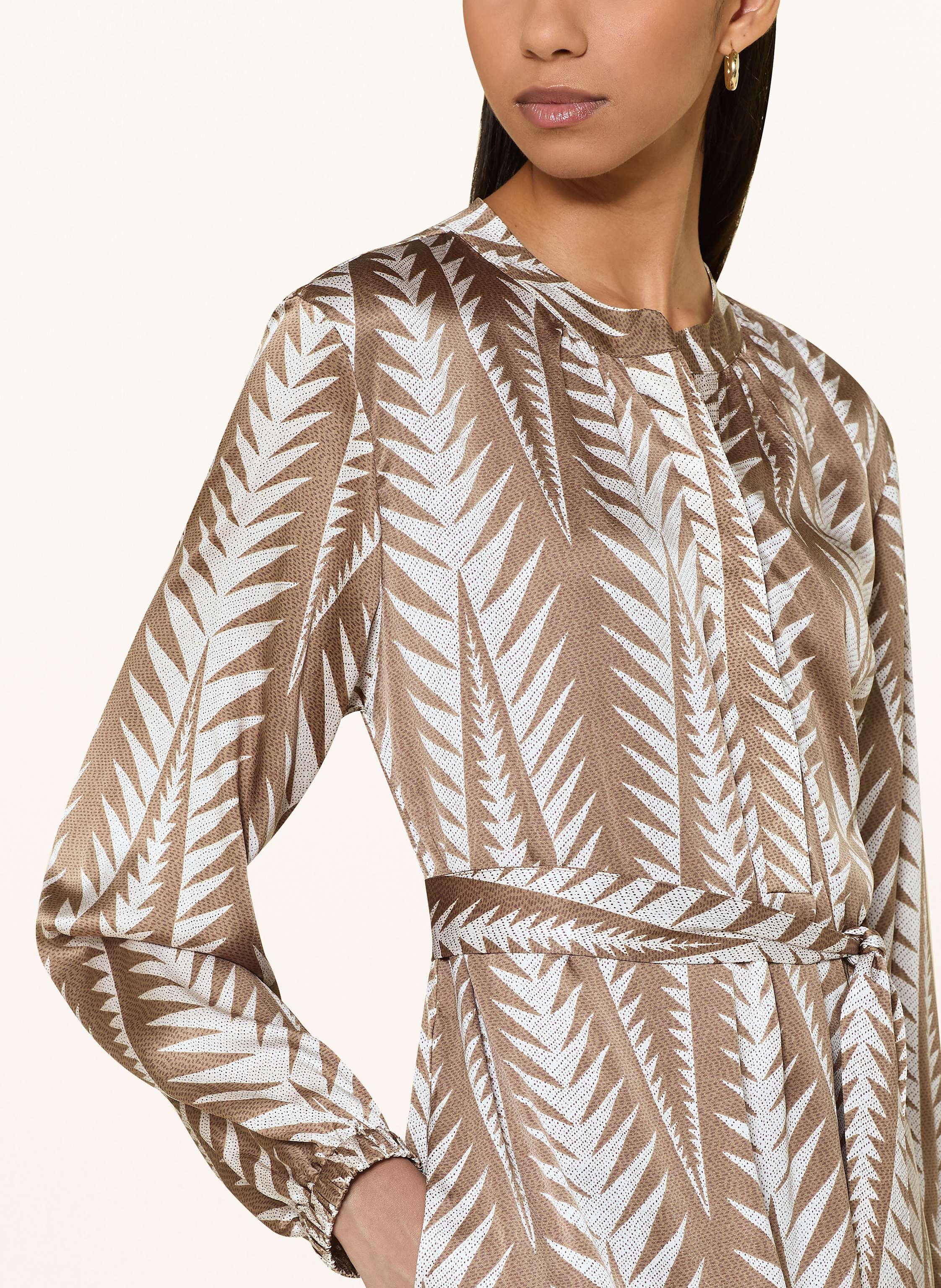 Thumbnail - Hemisphere Seidenkleid braun