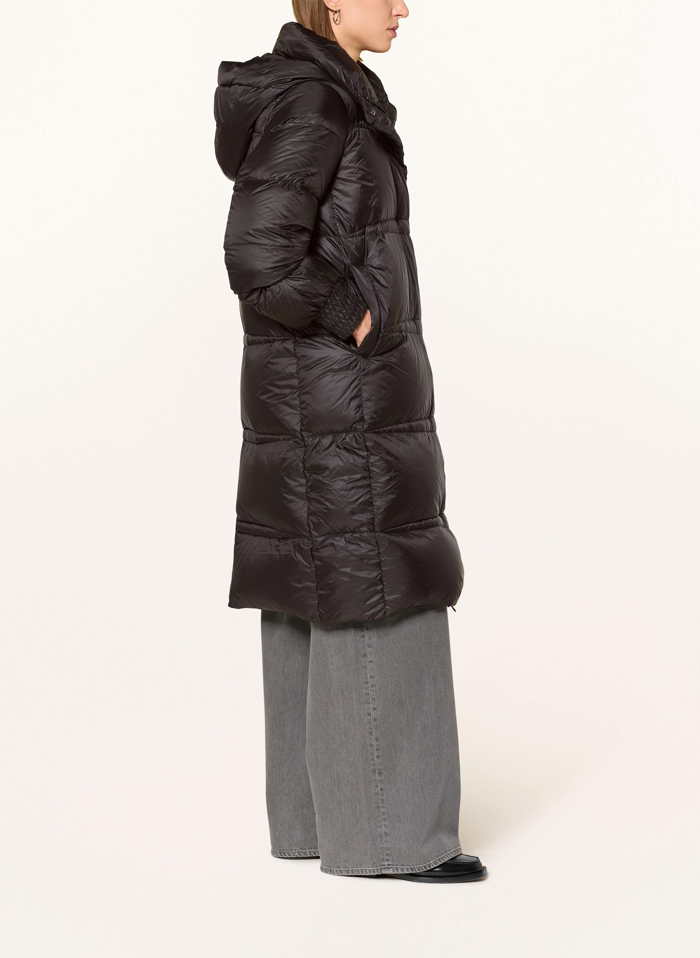 Thumbnail - Betty Barclay Daunenmantel Mit Abnehmbarer Kapuze schwarz