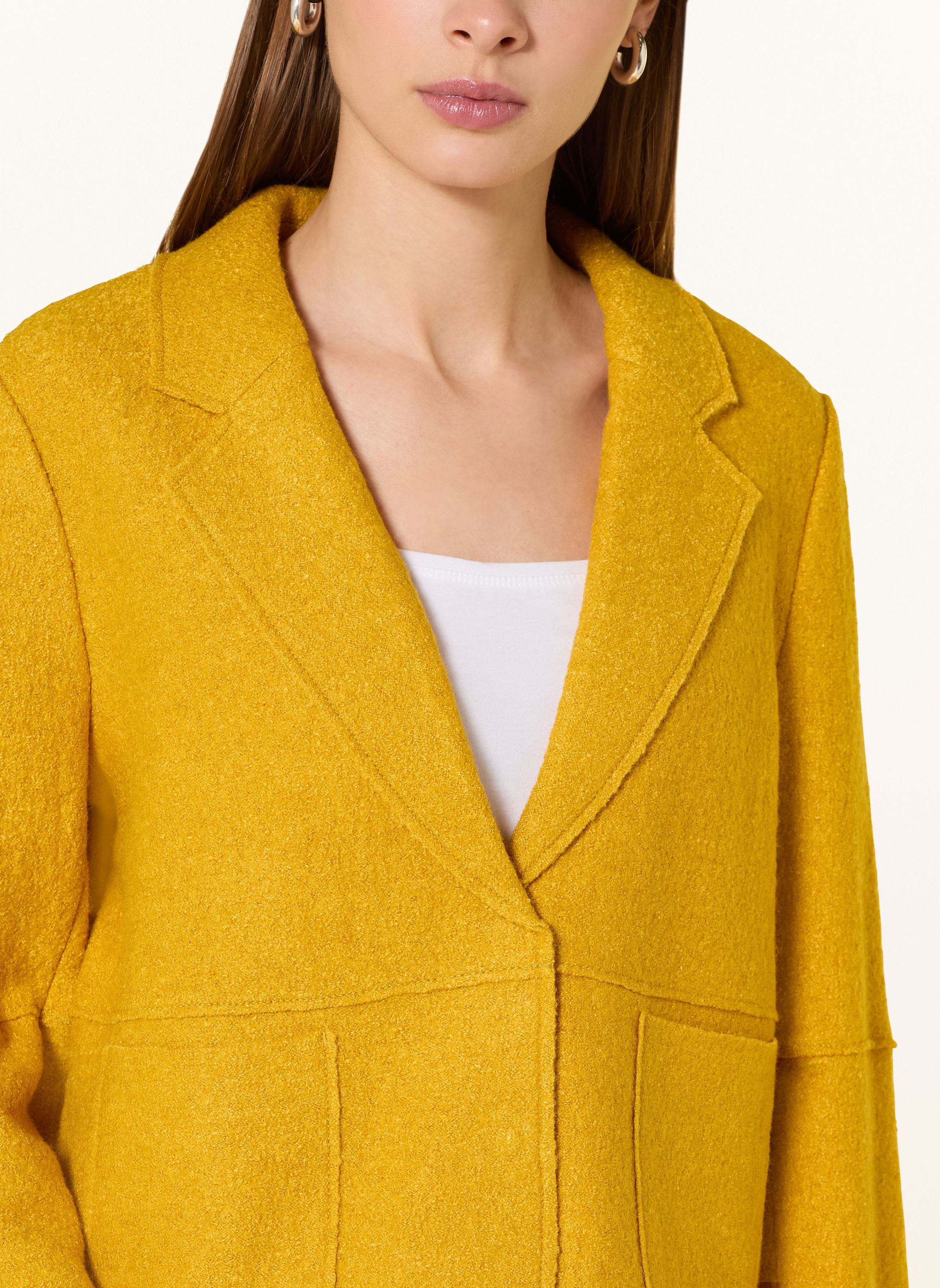 Thumbnail - Betty Barclay Bouclé-Blazer Mit 3/4-Arm gelb