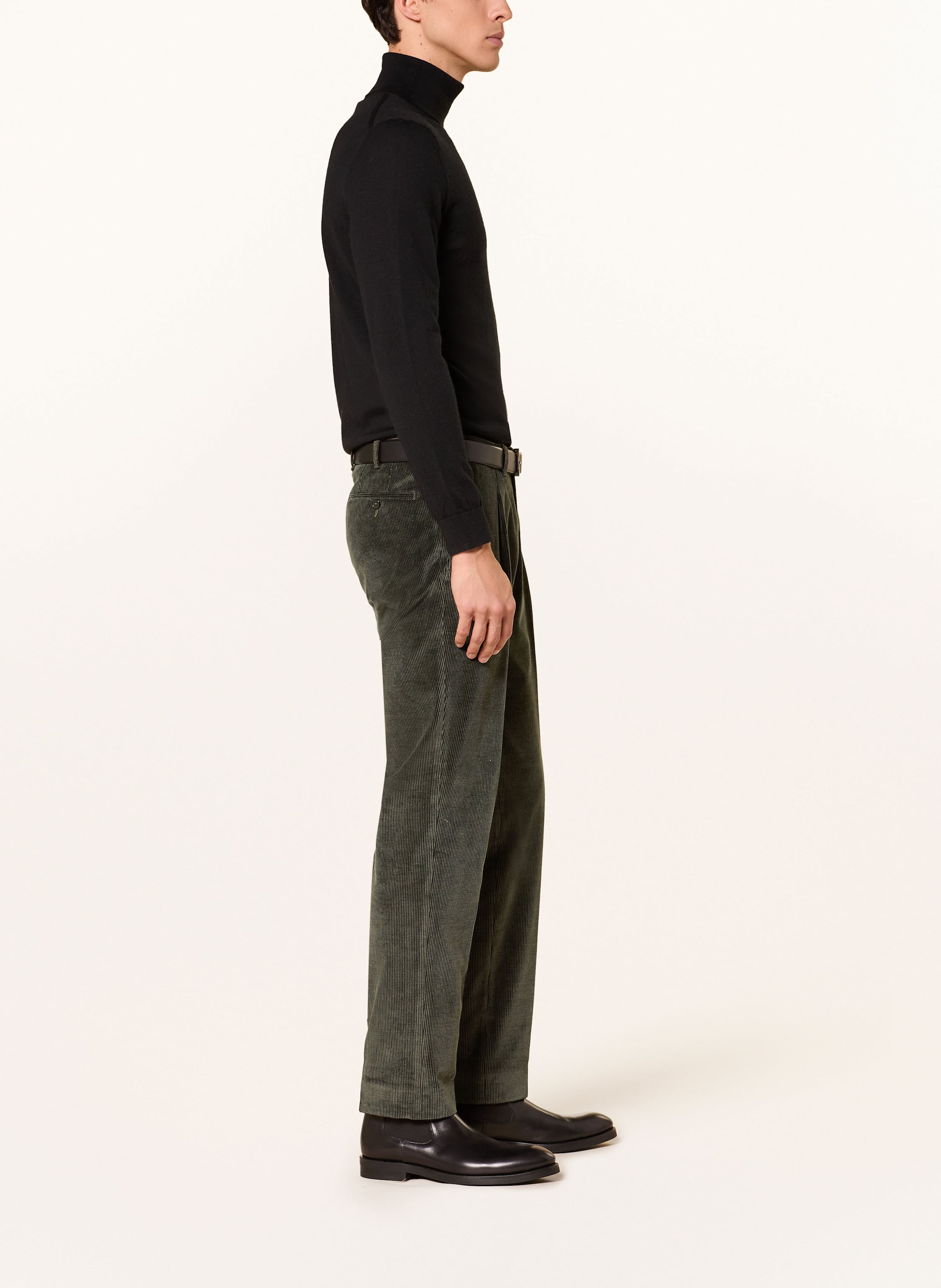 Thumbnail - Dressler Anzughose Jaden Regular Fit Aus Cord gruen