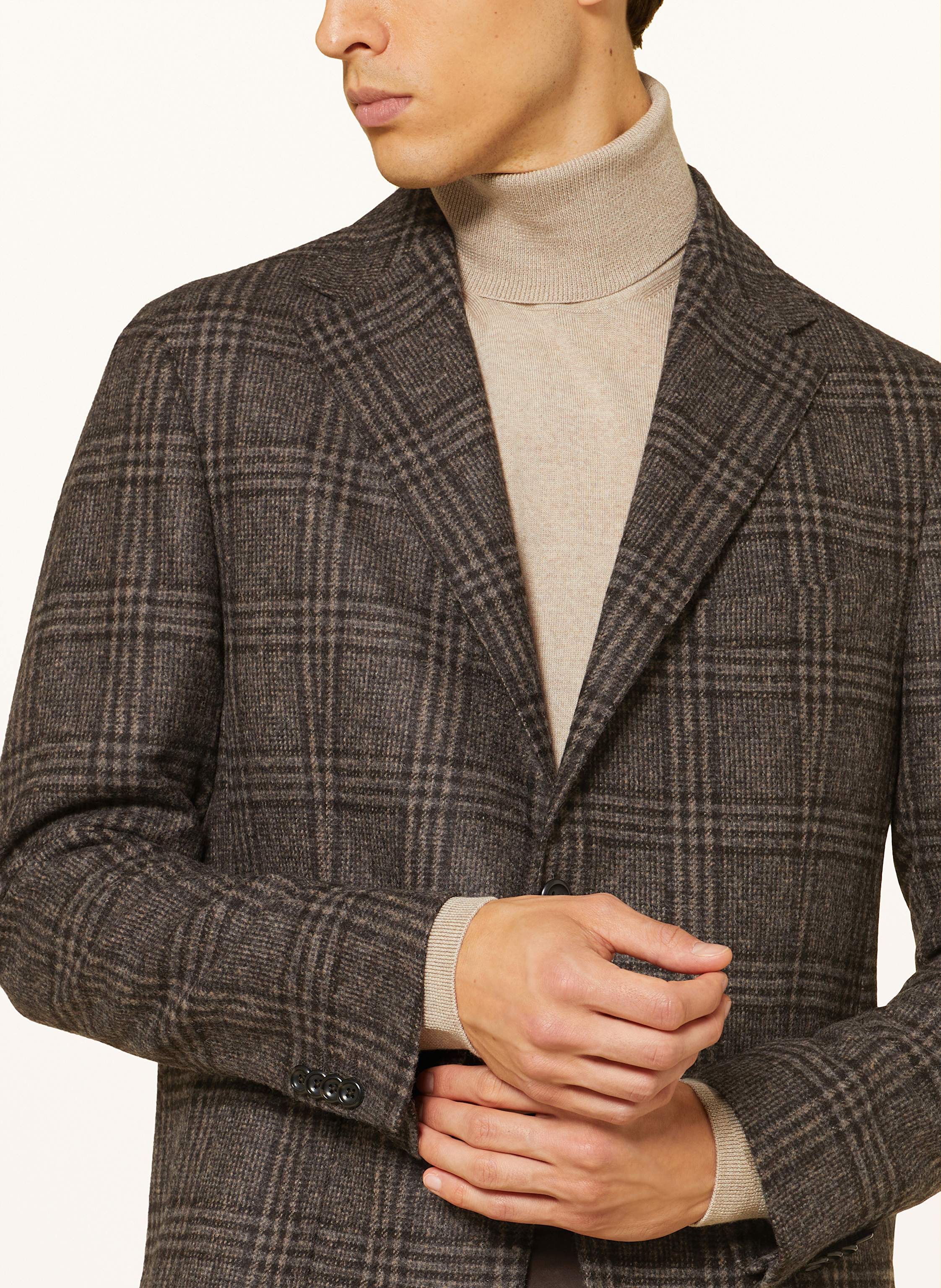 Thumbnail - Dressler Sakko Regular Fit Mit Alpaka braun