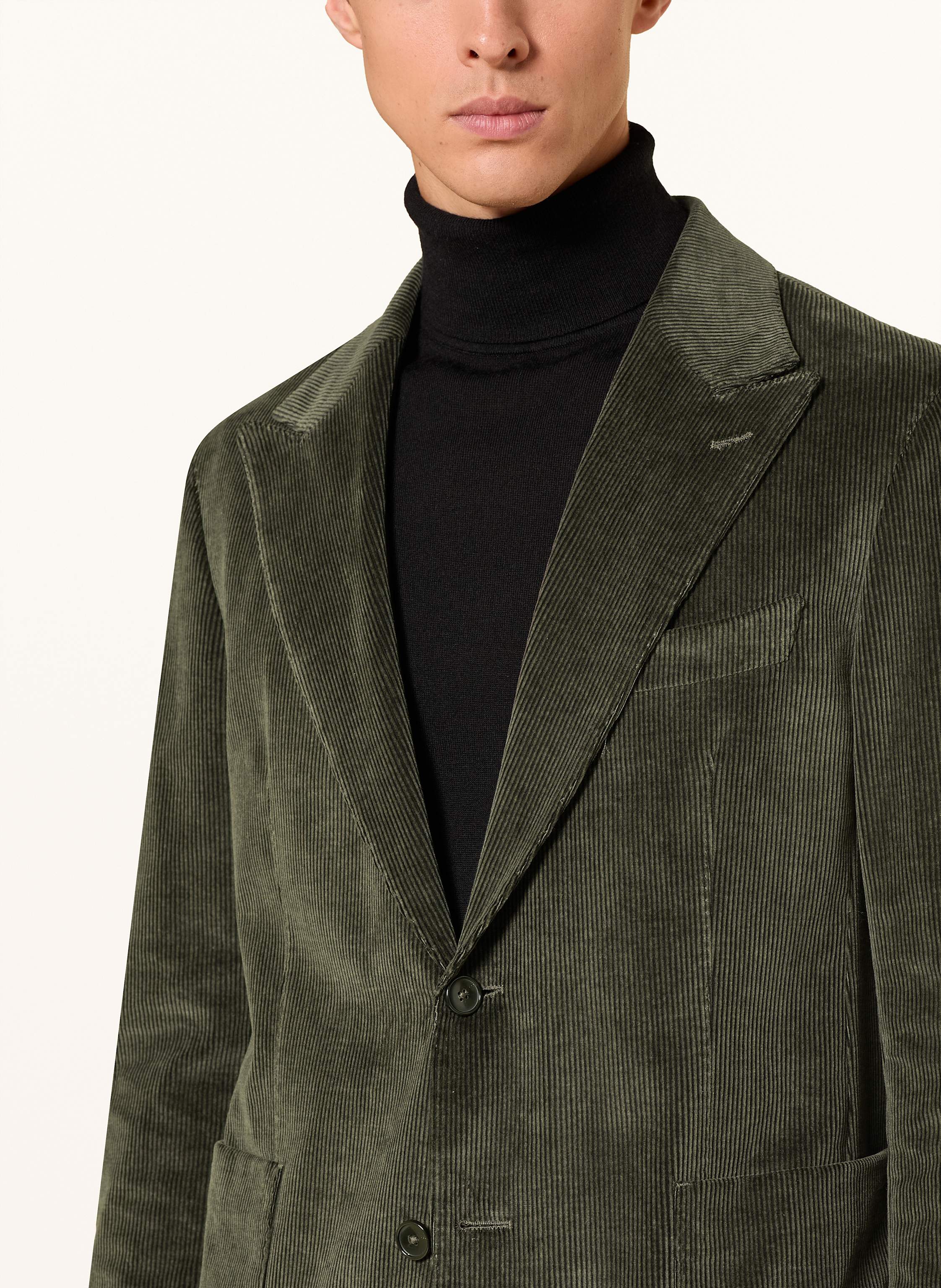 Thumbnail - Dressler Anzugsakko Siena-Hl Regular Fit Aus Cord gruen