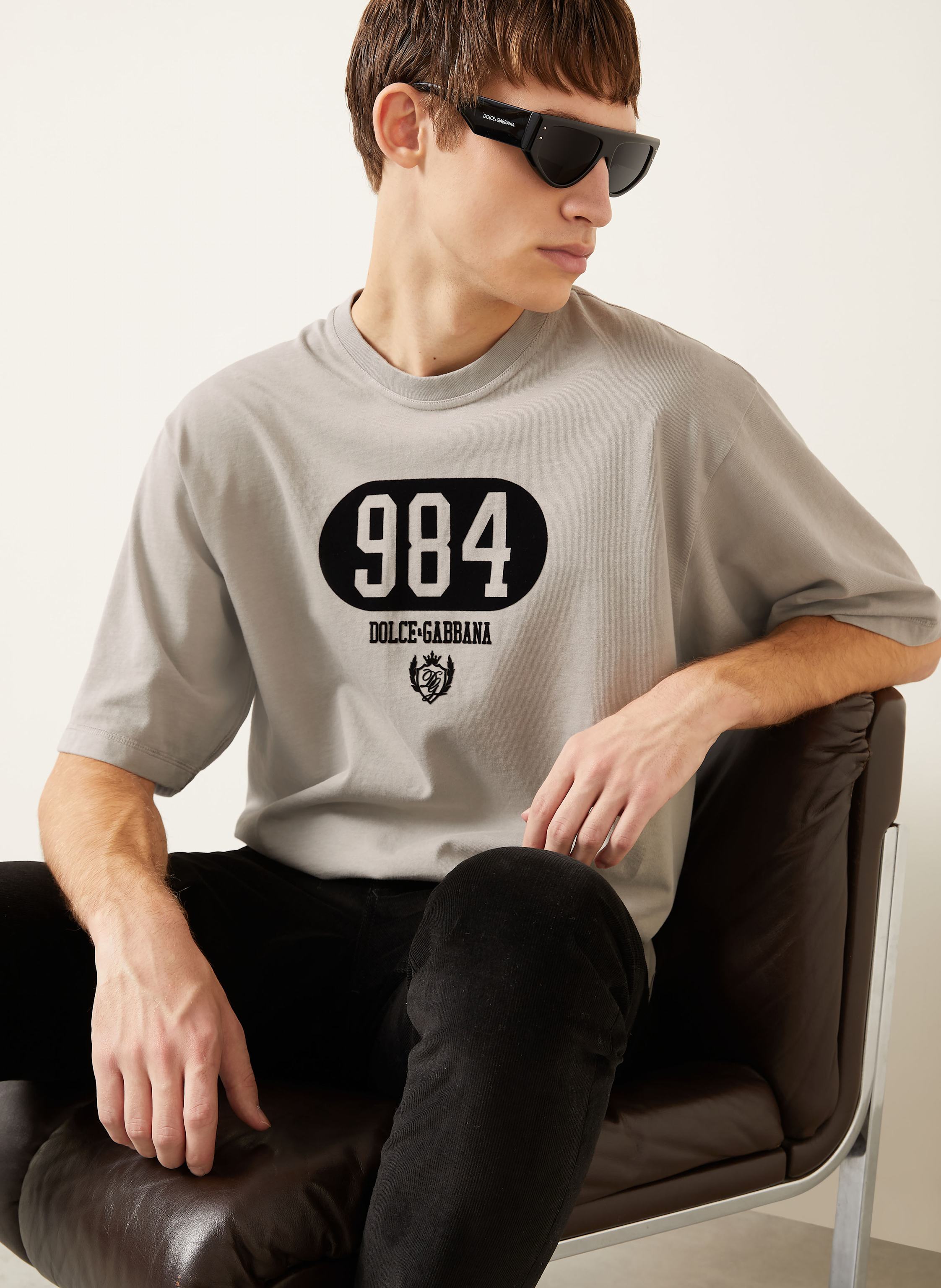 Thumbnail - Dolce & Gabbana T-Shirt grau