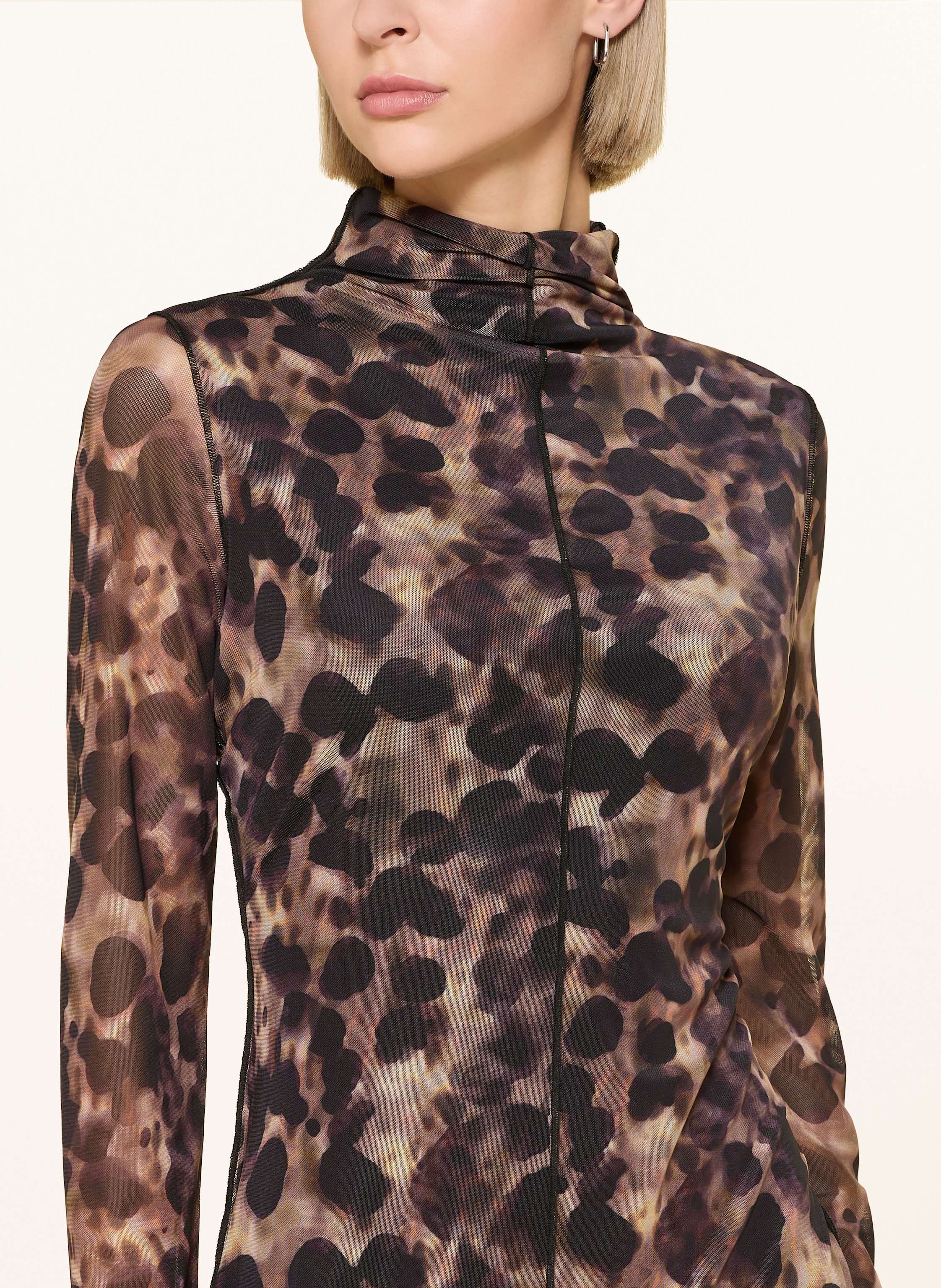 Thumbnail - Cartoon Mesh-Kleid schwarz