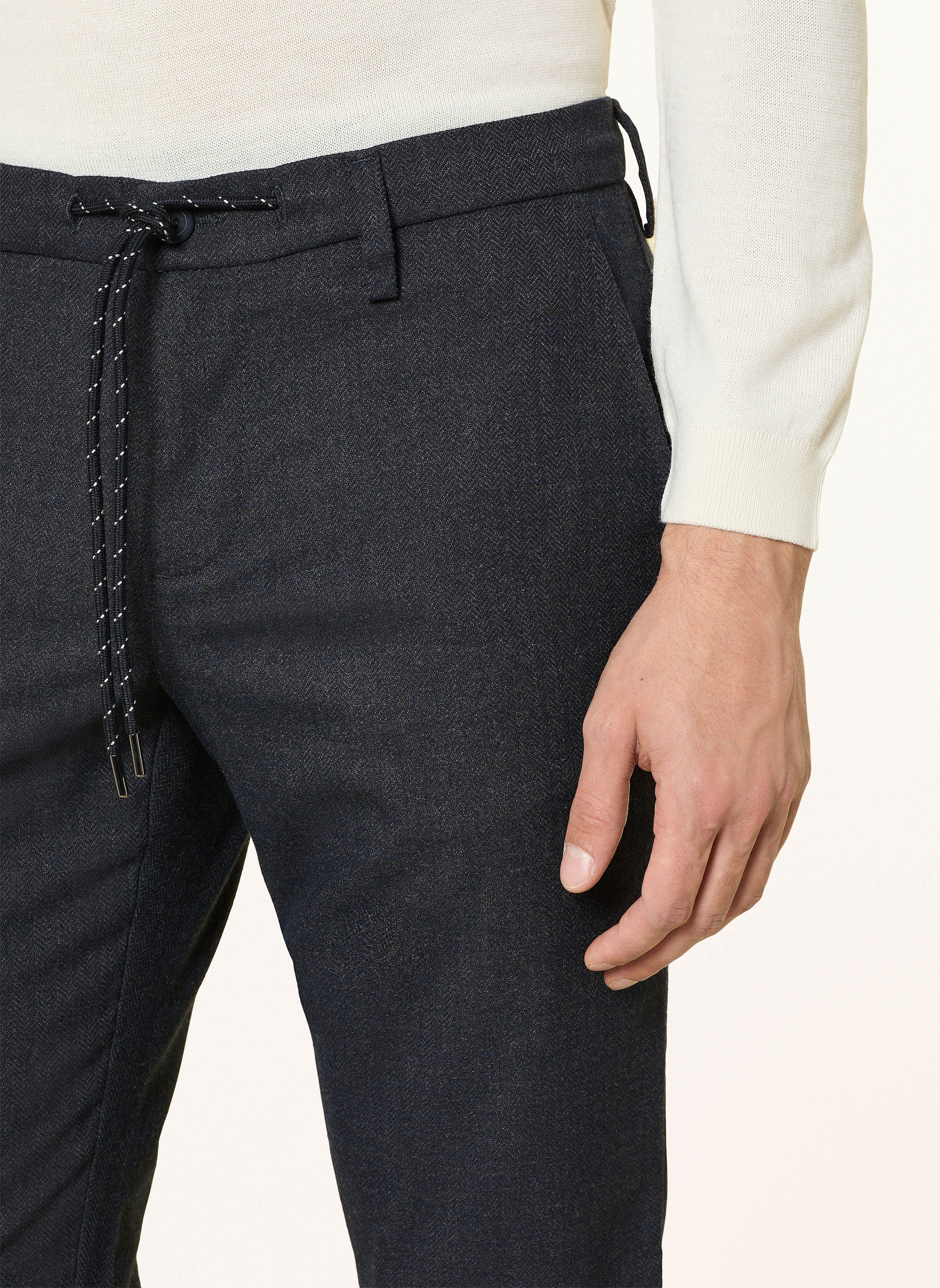 Thumbnail - Alberto Chino Jump Im Jogging-Stil Slim Fit blau