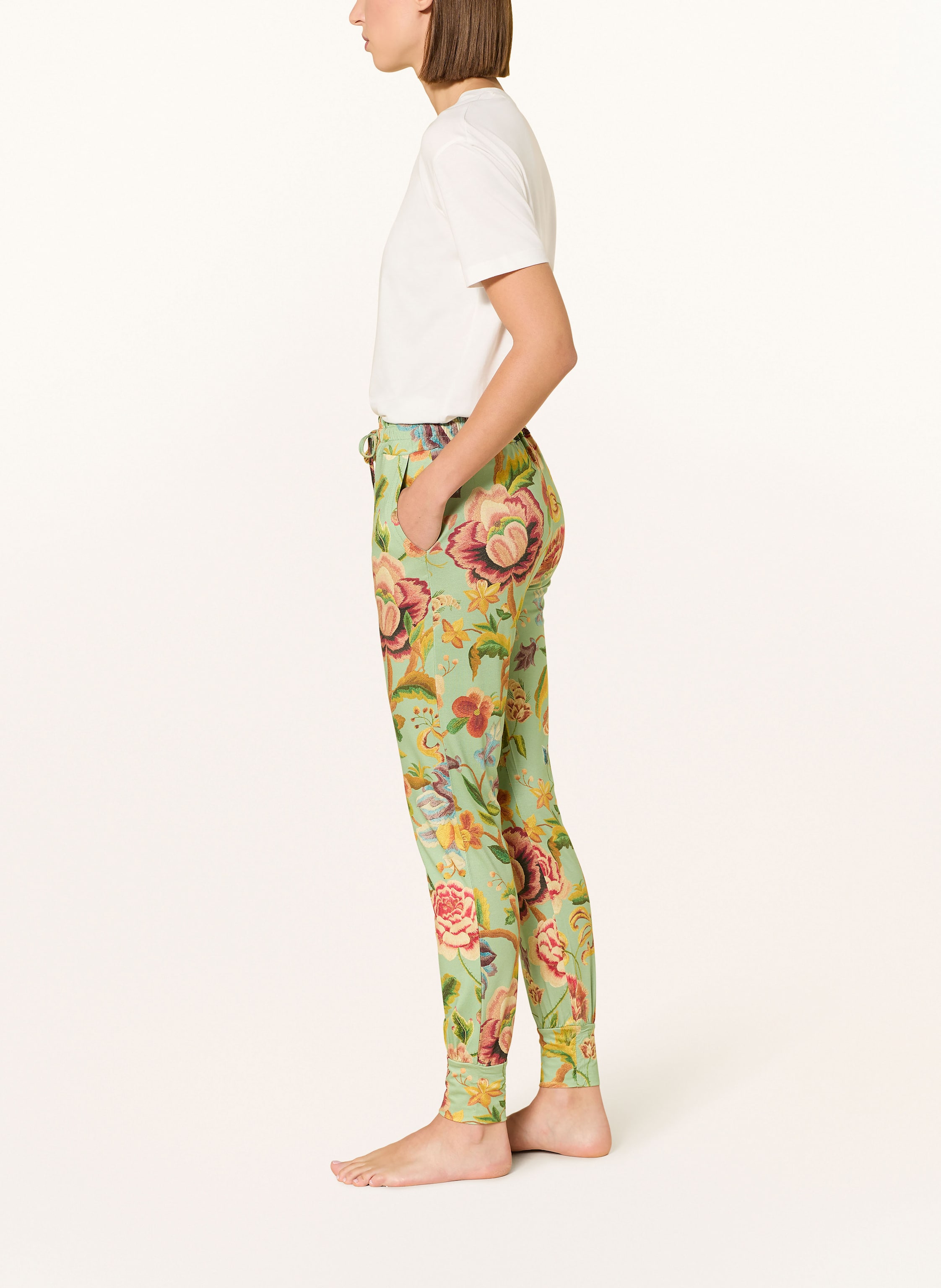 Thumbnail - Essenza Schlafhose Jules Roselina gruen