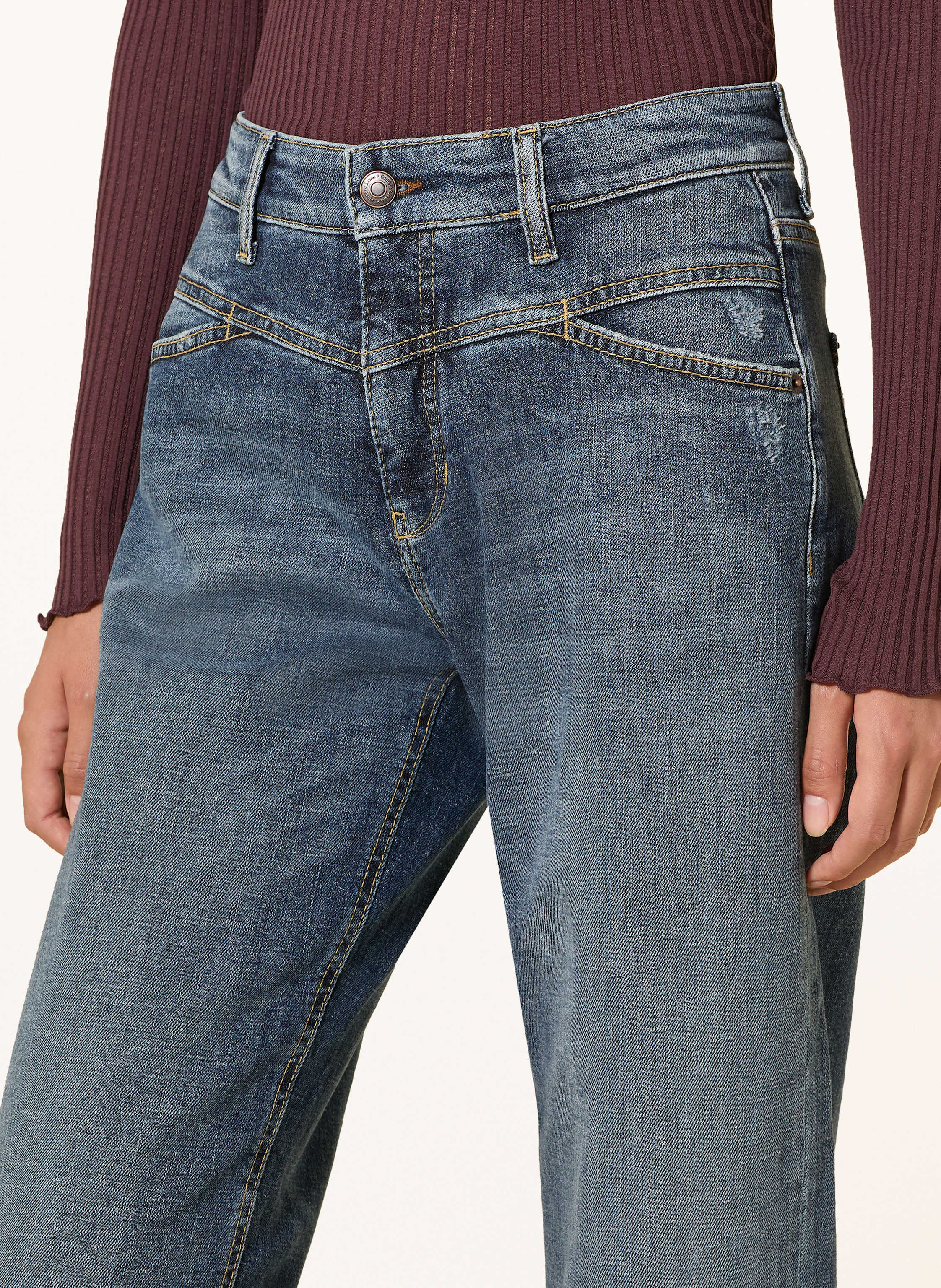 Thumbnail - Cambio Jeans Elin blau