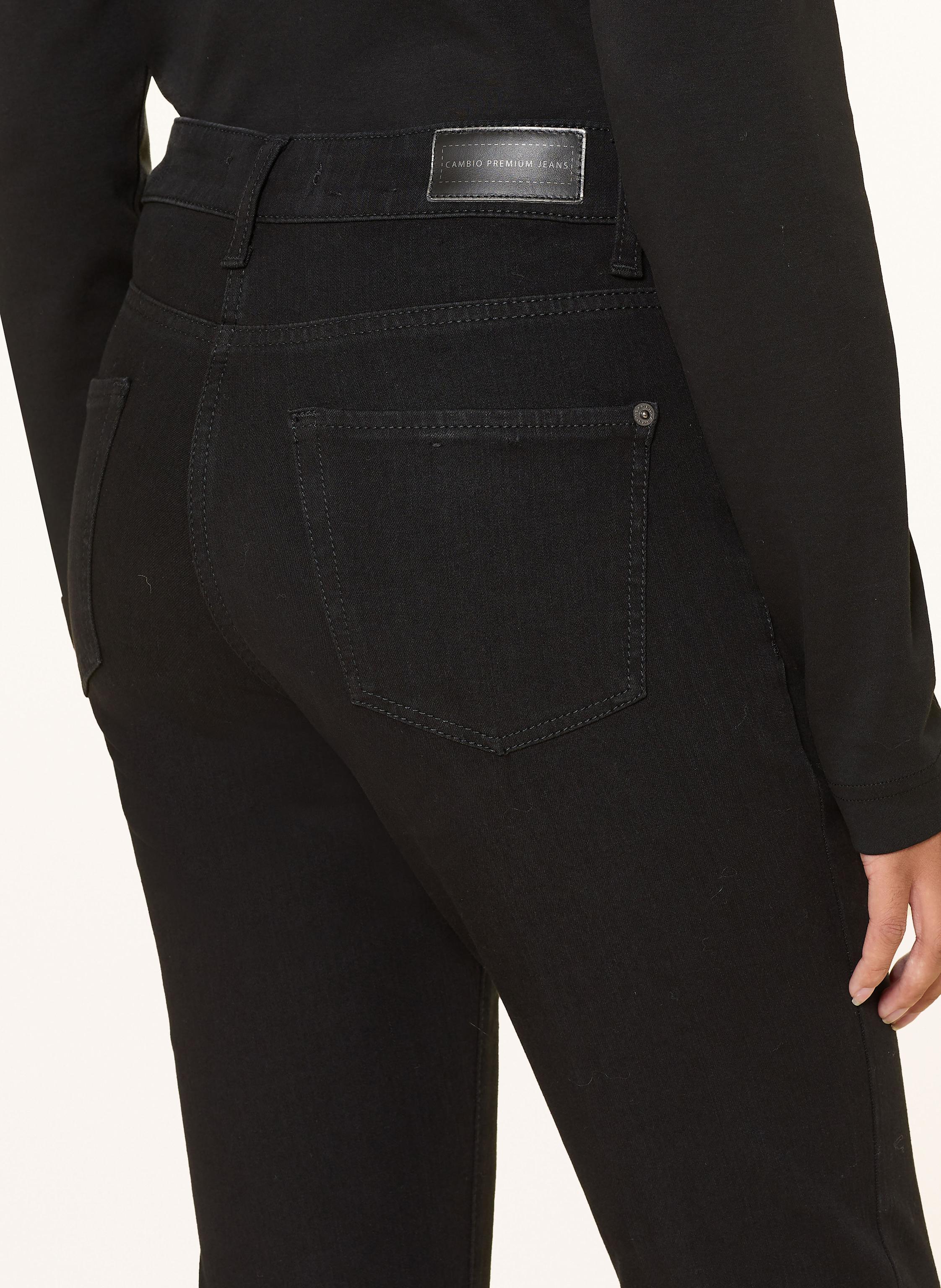 Thumbnail - Cambio Flared Jeans Paris schwarz