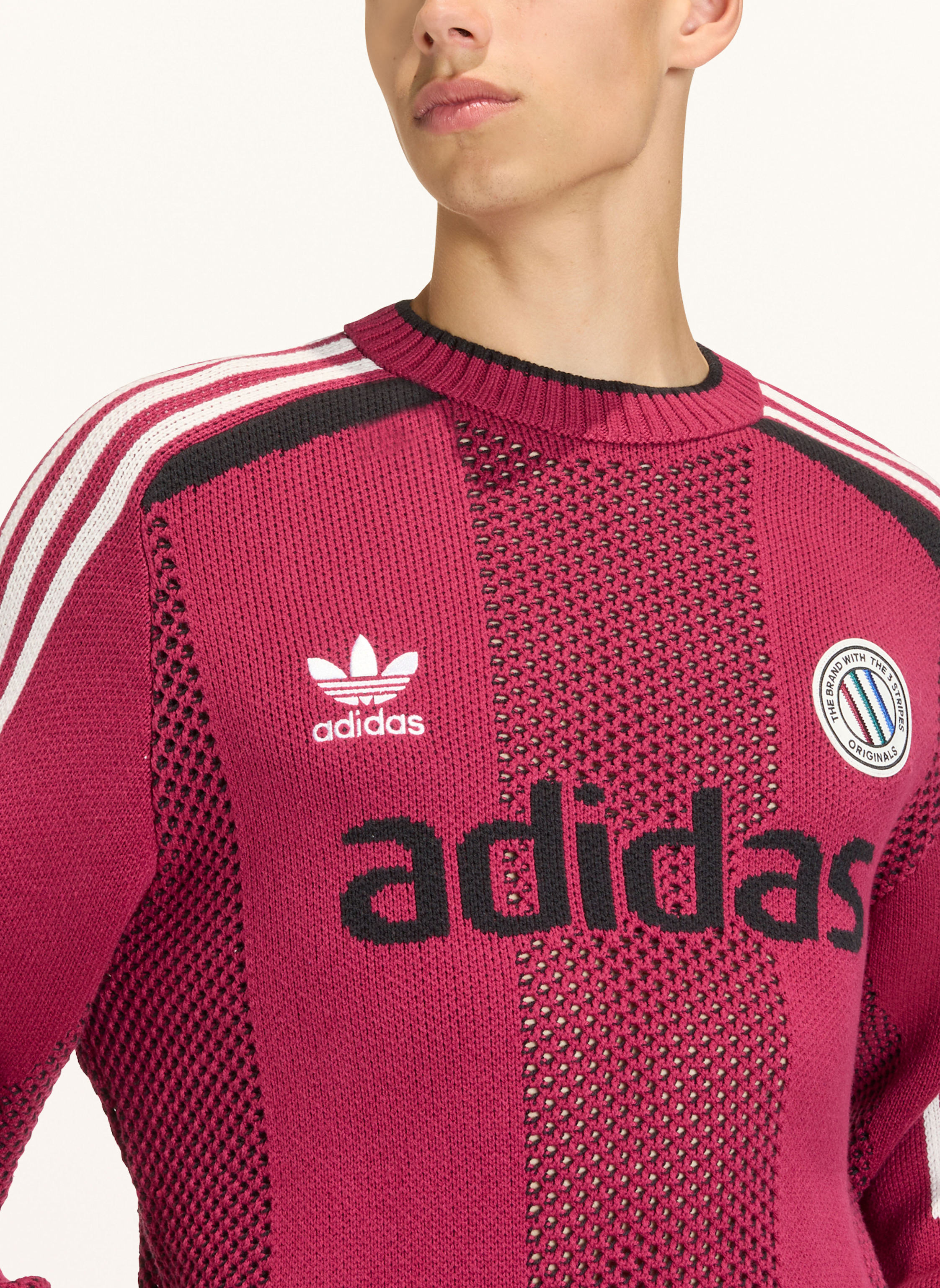 Thumbnail - Adidas Originals Pullover Adicolor Blokecore braun