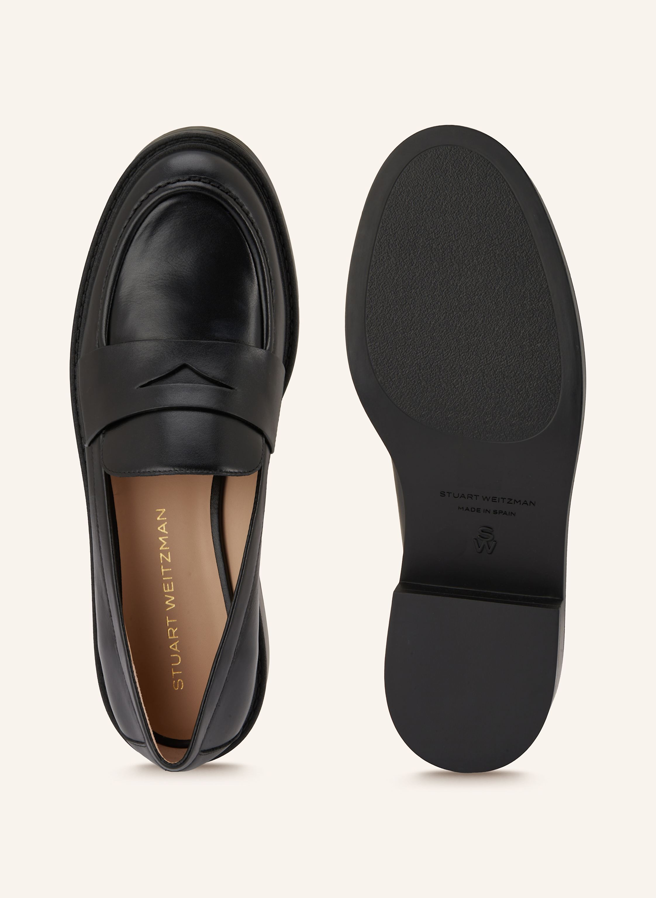 Thumbnail - Stuart Weitzman Penny-Loafer Celia schwarz