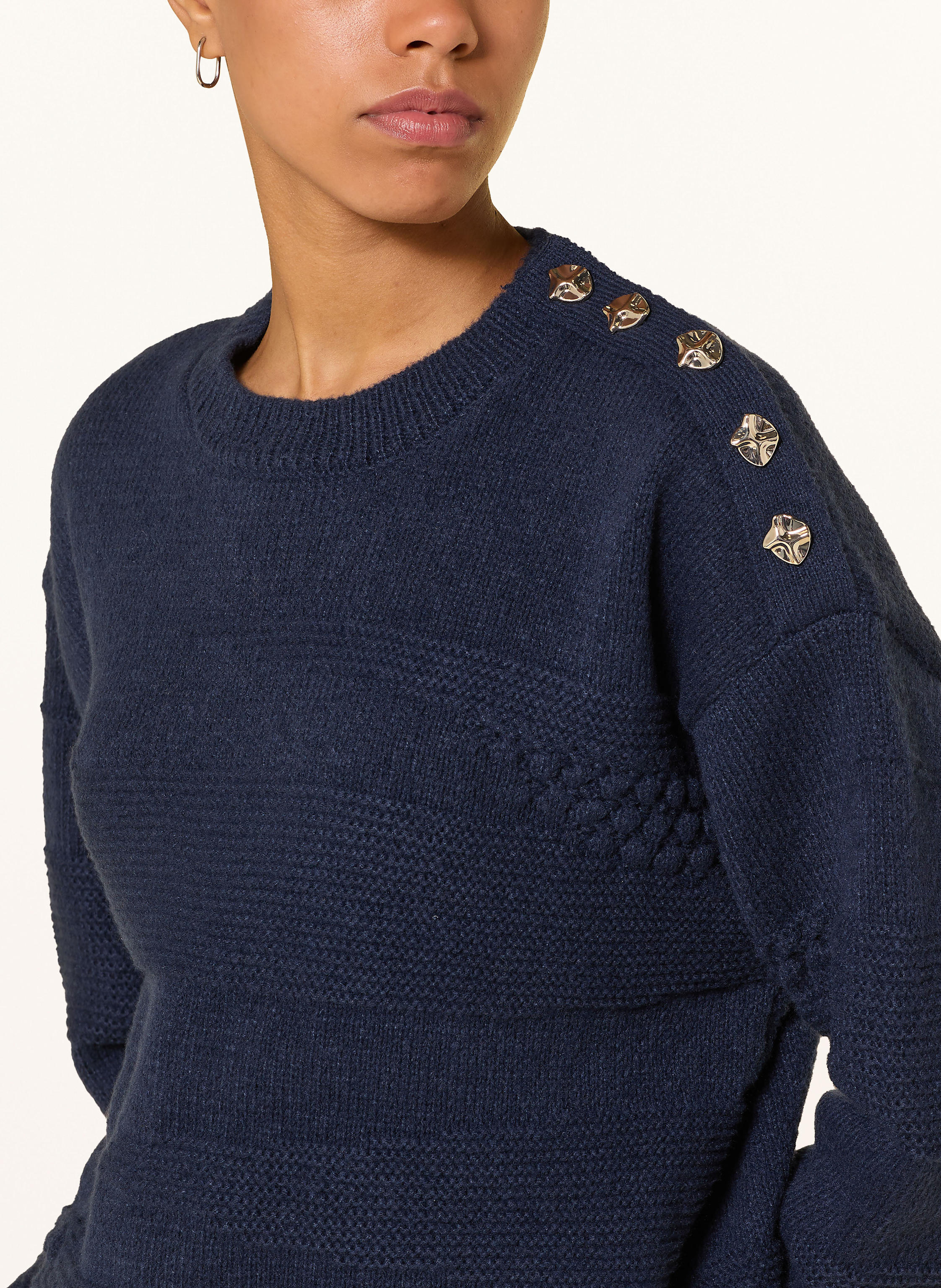 Thumbnail - Ichi Pullover Ihastra blau