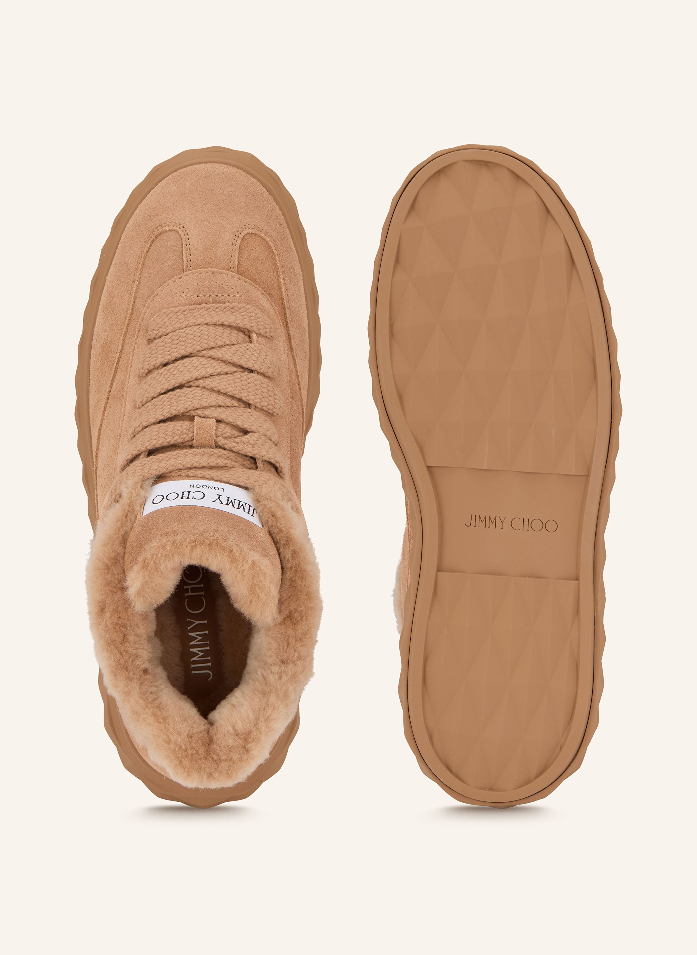 Thumbnail - Jimmy Choo Sneaker Diamond Maxi Retro braun