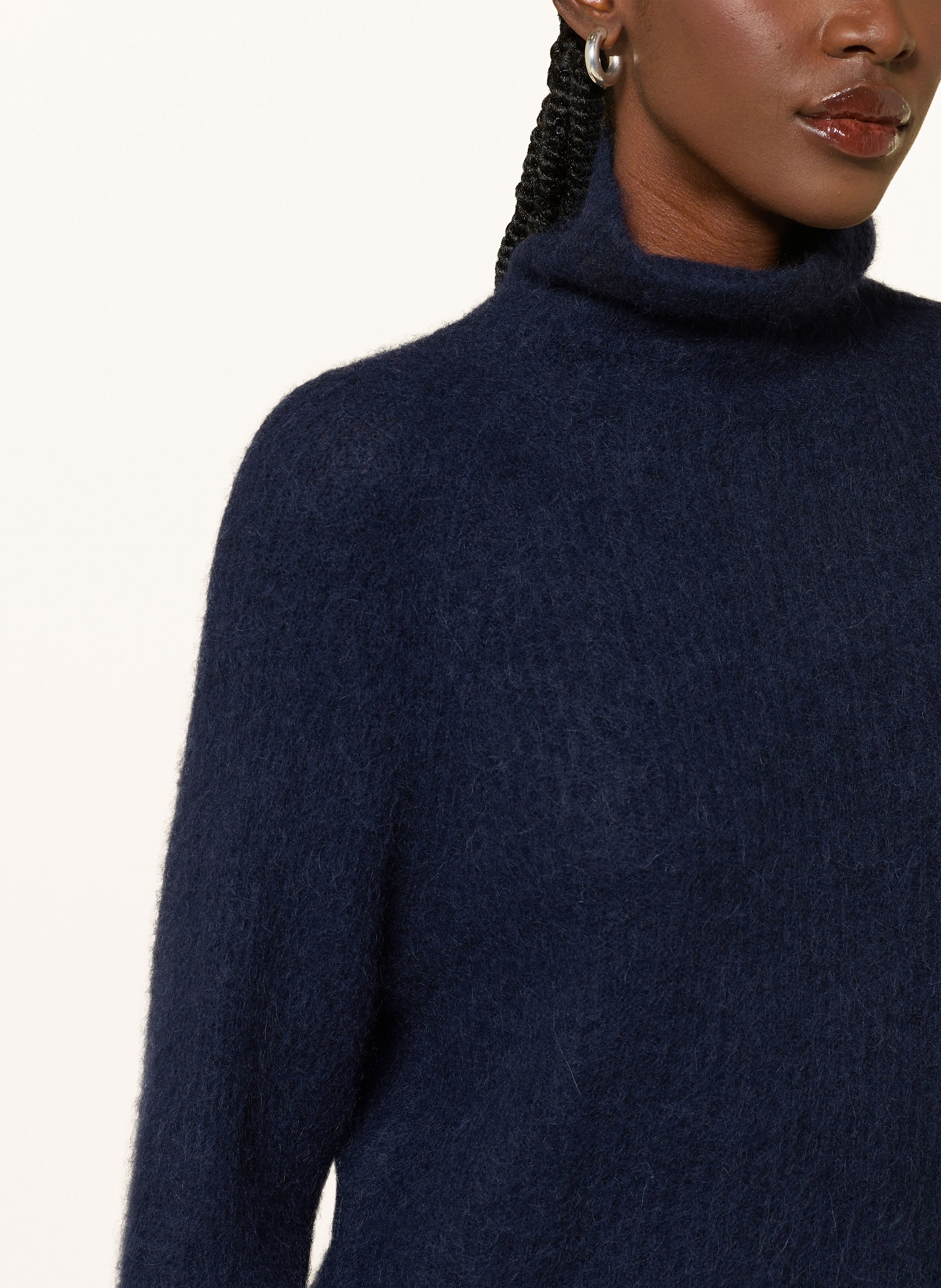 Thumbnail - Woolrich Pullover Mit Alpaka blau