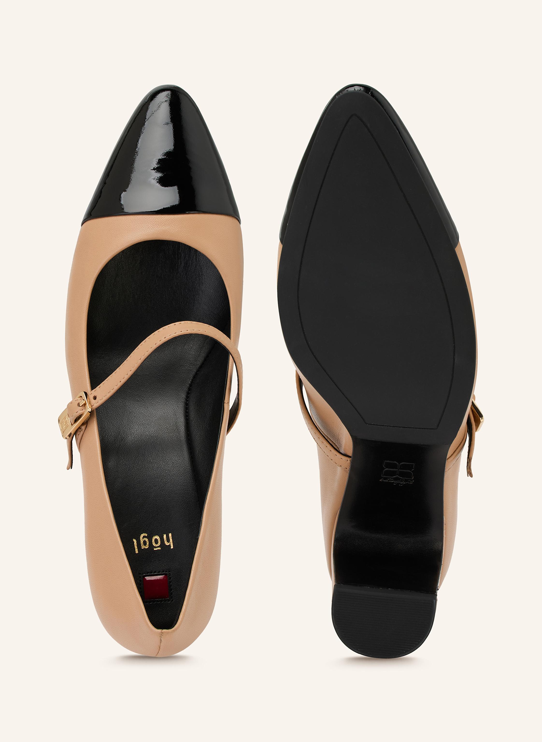 Thumbnail - Högl Mary-Jane-Pumps beige