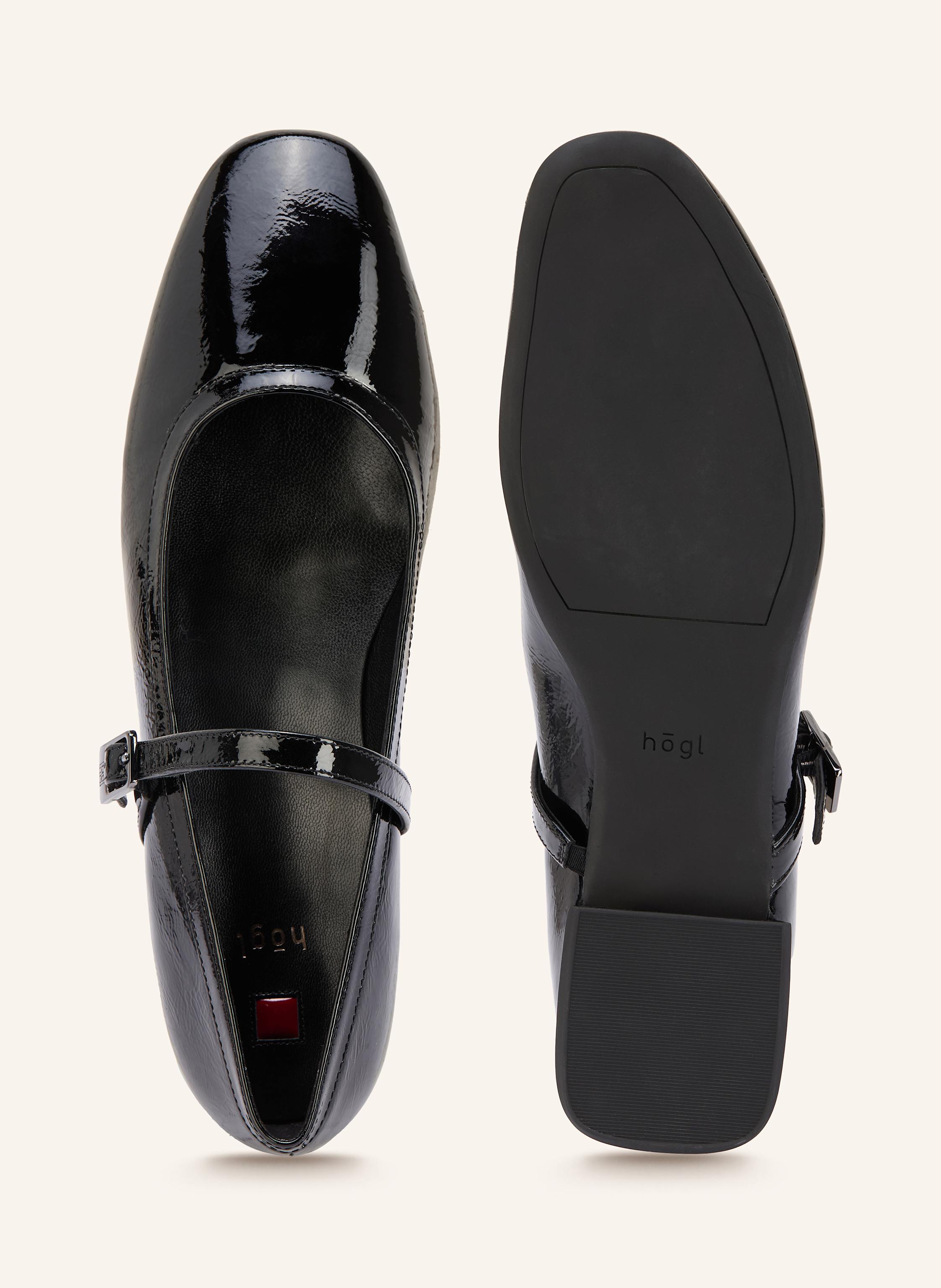 Thumbnail - Högl Mary-Jane-Ballerinas schwarz