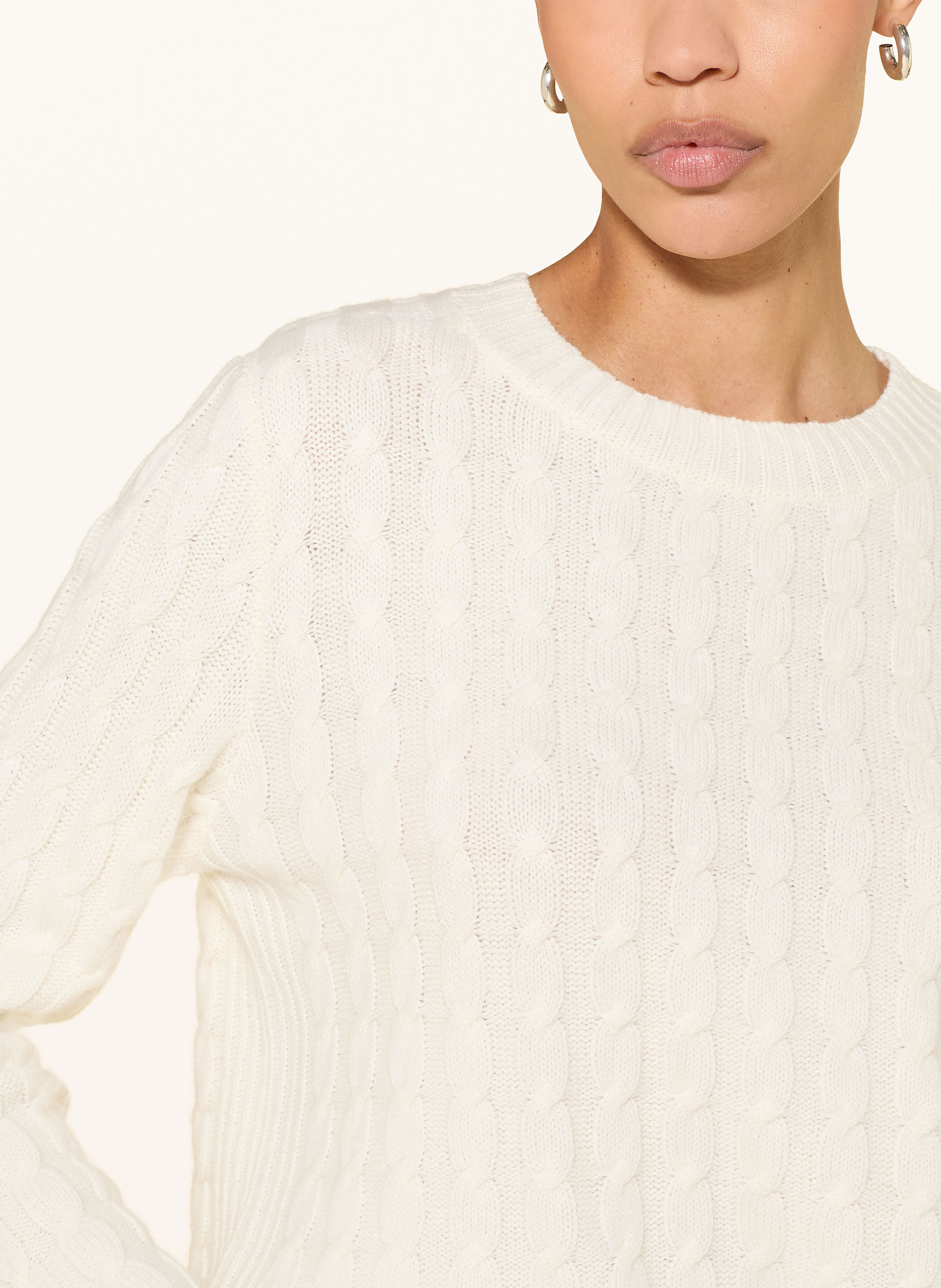Thumbnail - Windsor. Pullover Mit Cashmere weiss