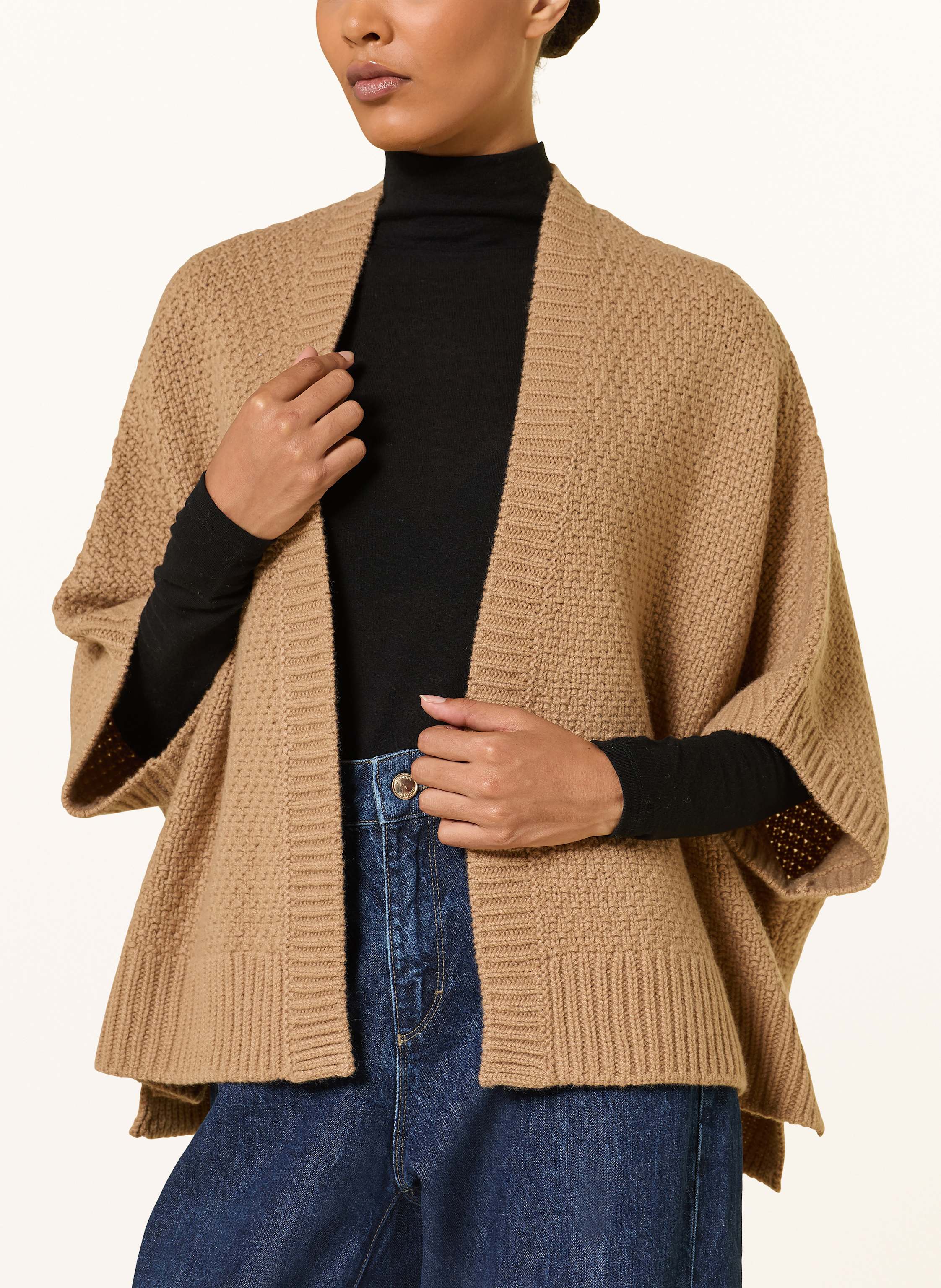 Thumbnail - Windsor. Strickhülle Aus Cashmere braun