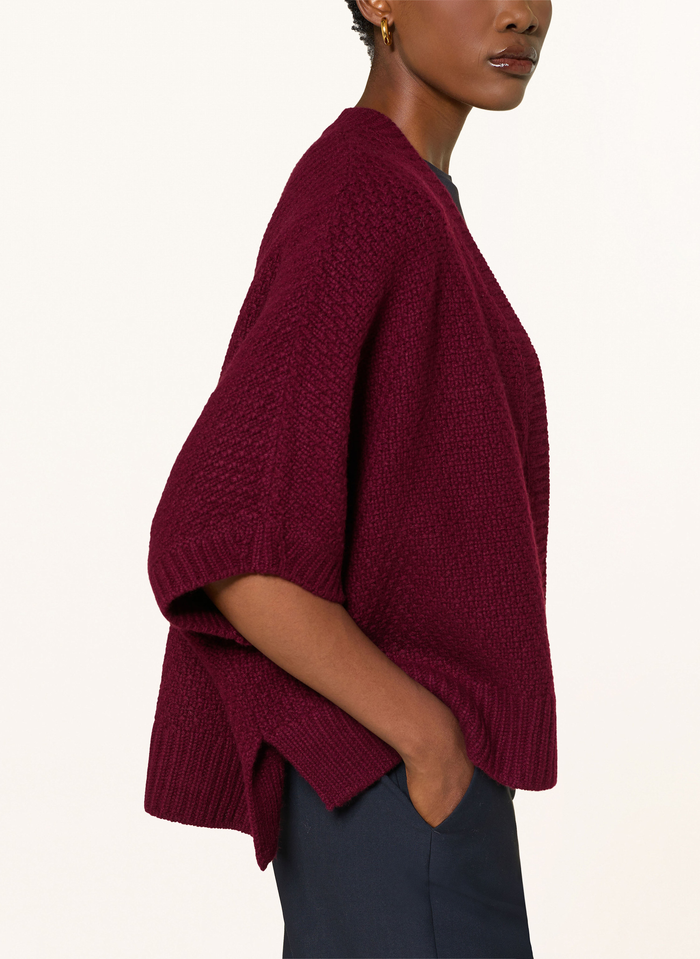 Thumbnail - Windsor. Strickhülle Aus Cashmere rot