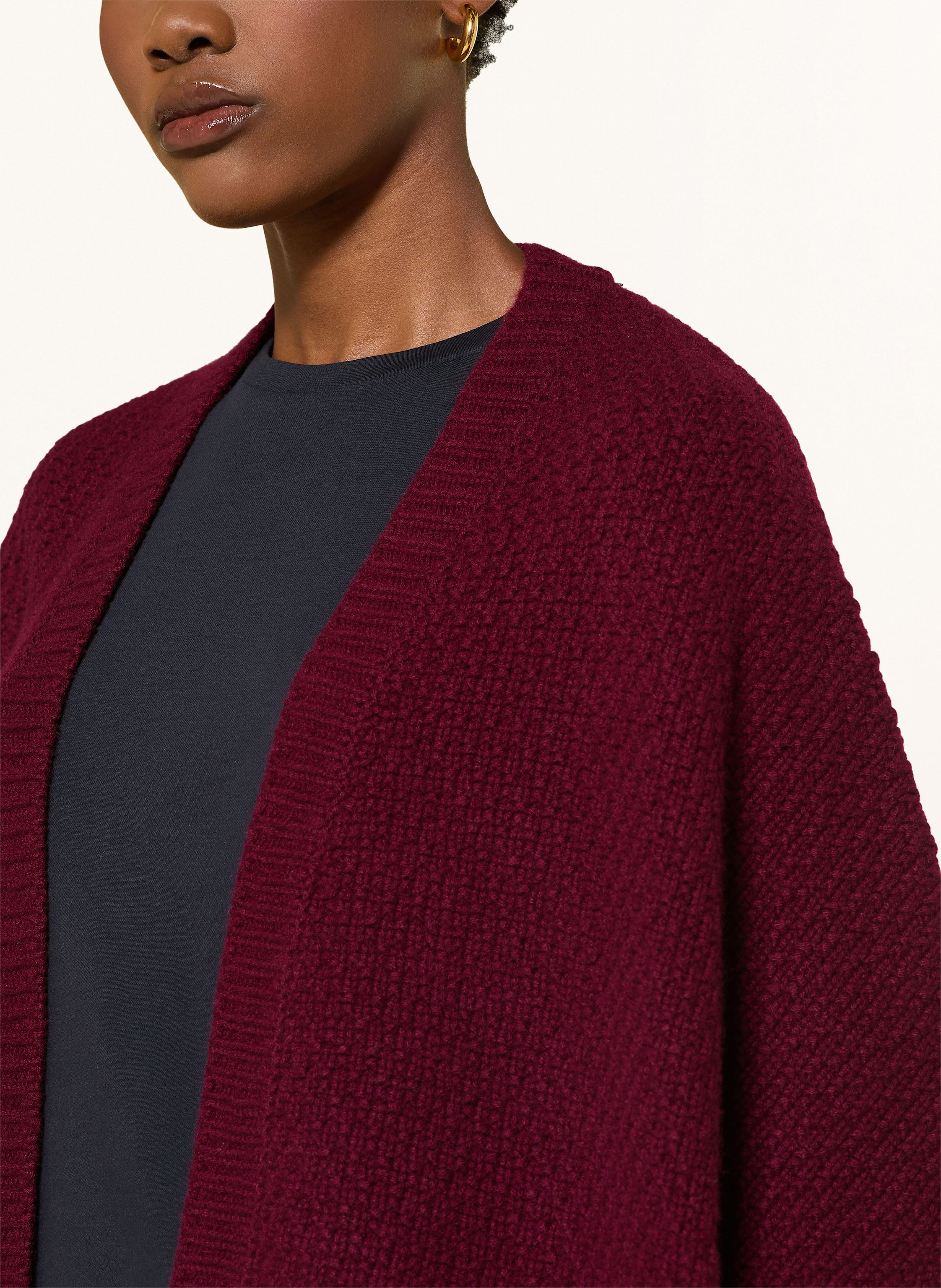 Thumbnail - Windsor. Strickhülle Aus Cashmere rot