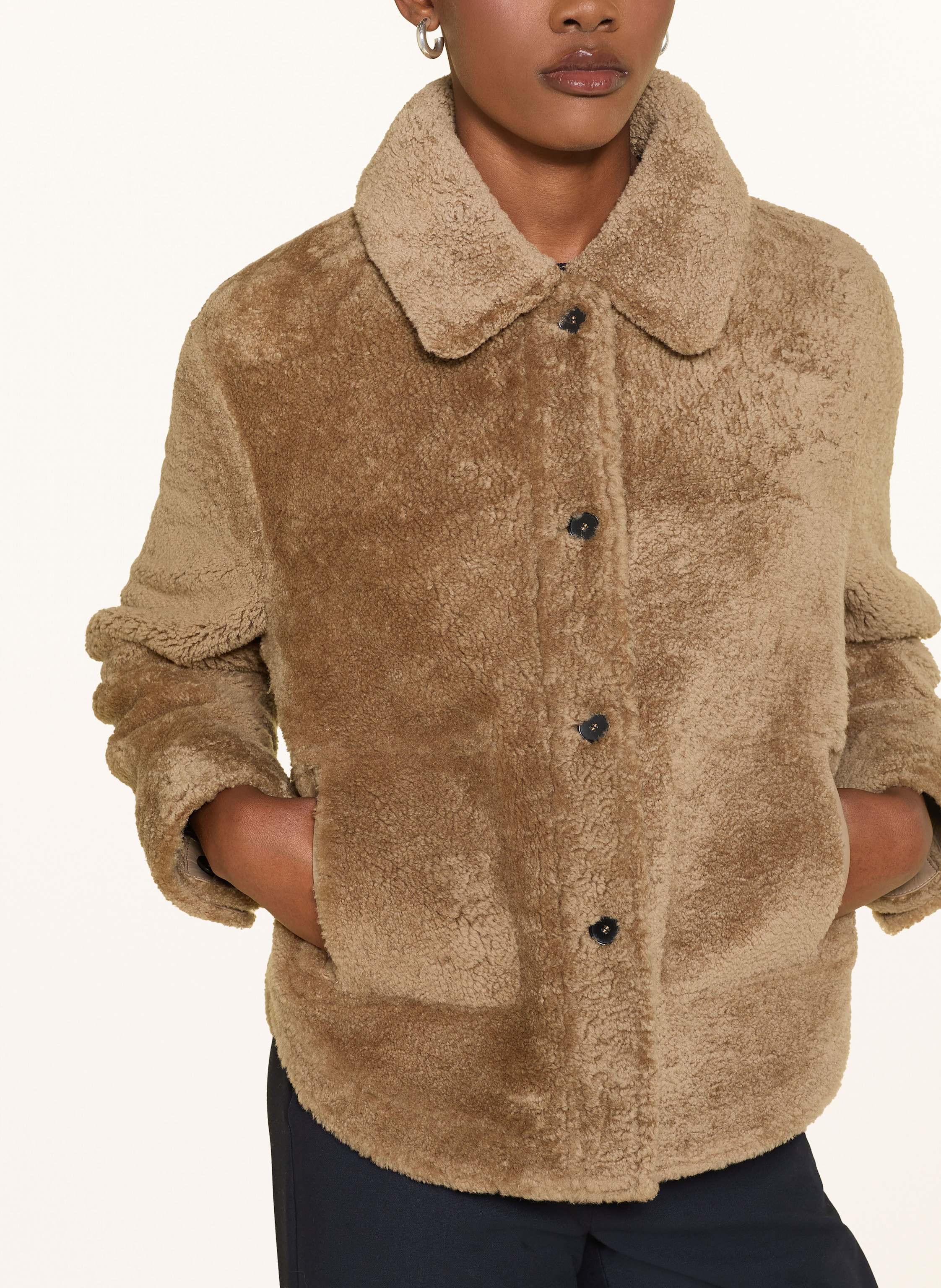 Thumbnail - Windsor. Lederjacke Zum Wenden braun