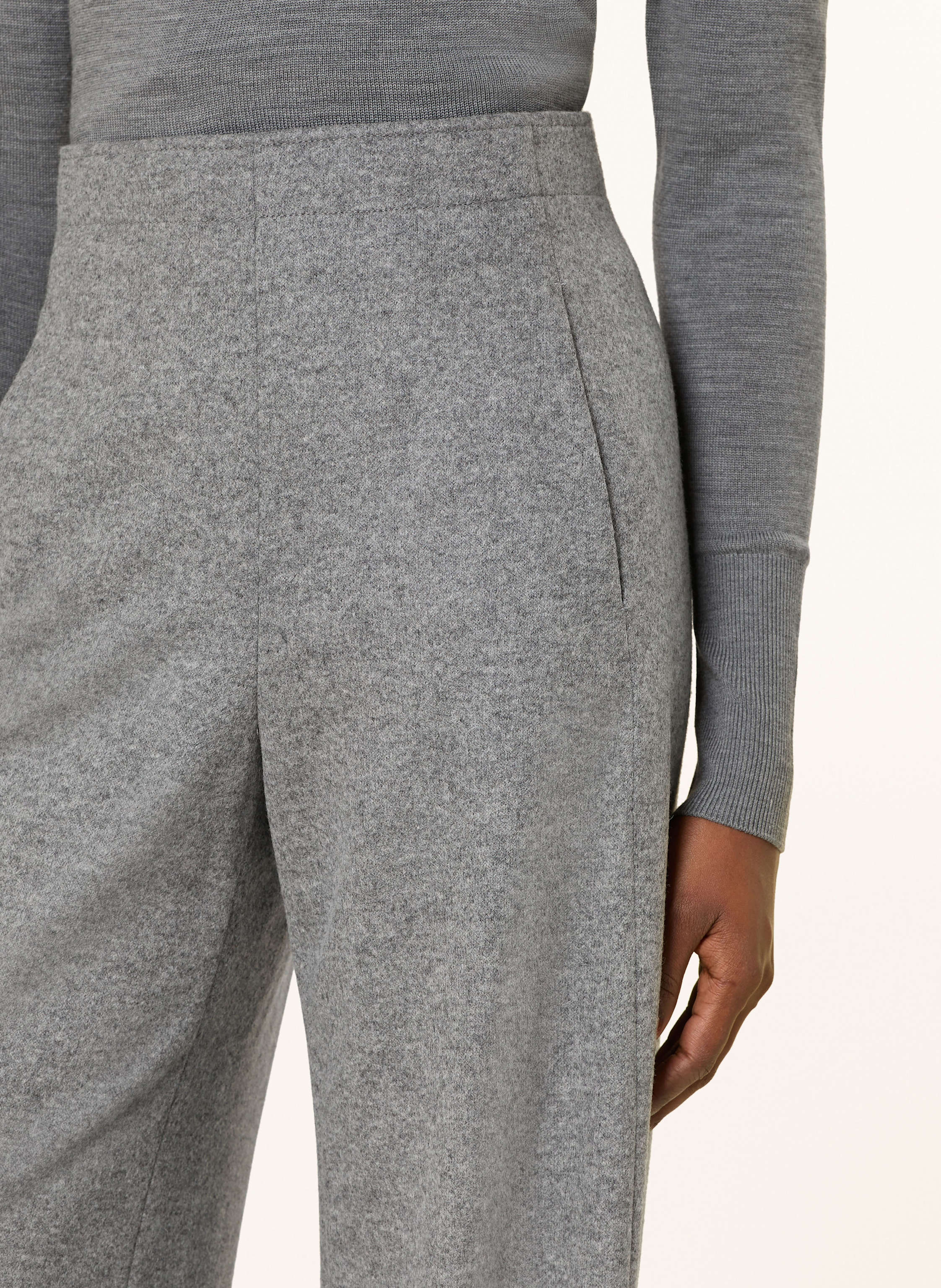 Thumbnail - Windsor. Marlenehose grau