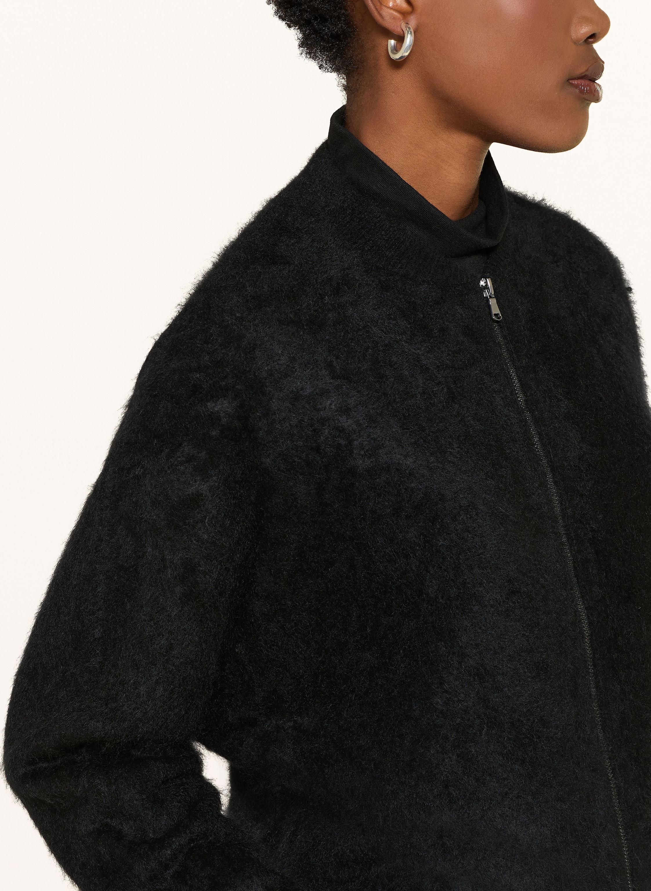 Thumbnail - Windsor. Strickjacke Aus Cashmere schwarz