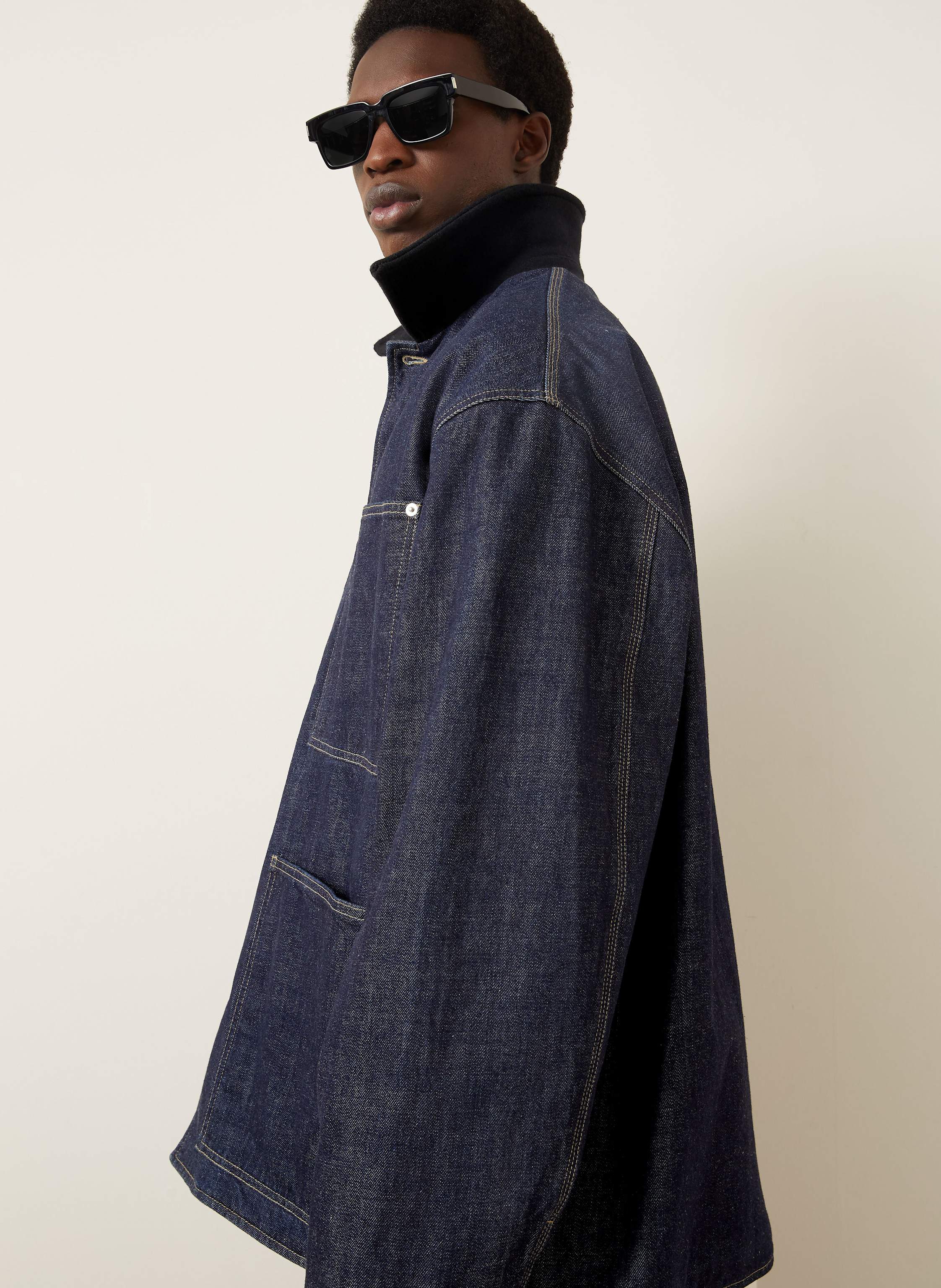 Thumbnail - Jil Sander Jeansjacke blau