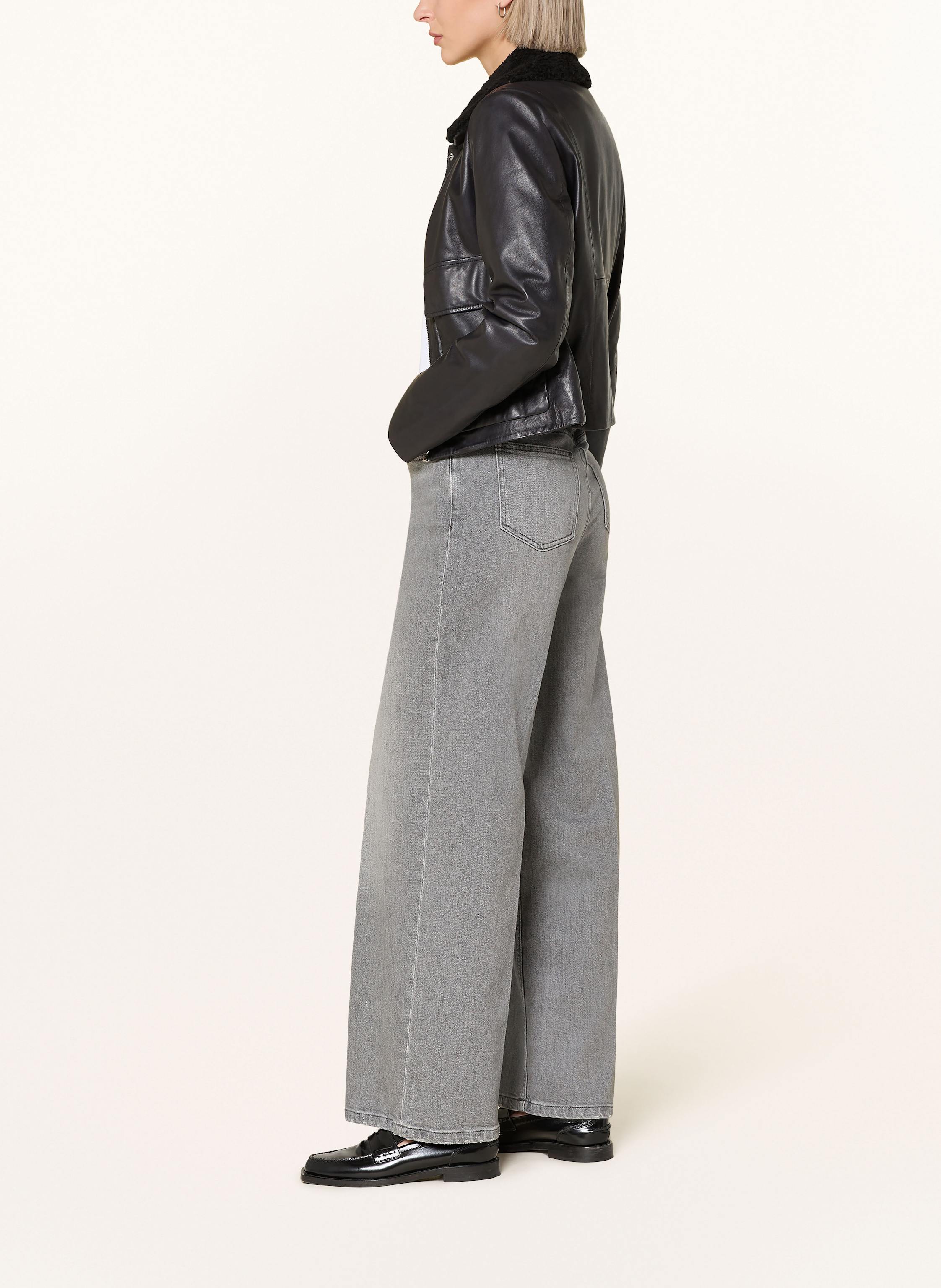 Thumbnail - Comma Casual Identity Wide Leg Jeans grau