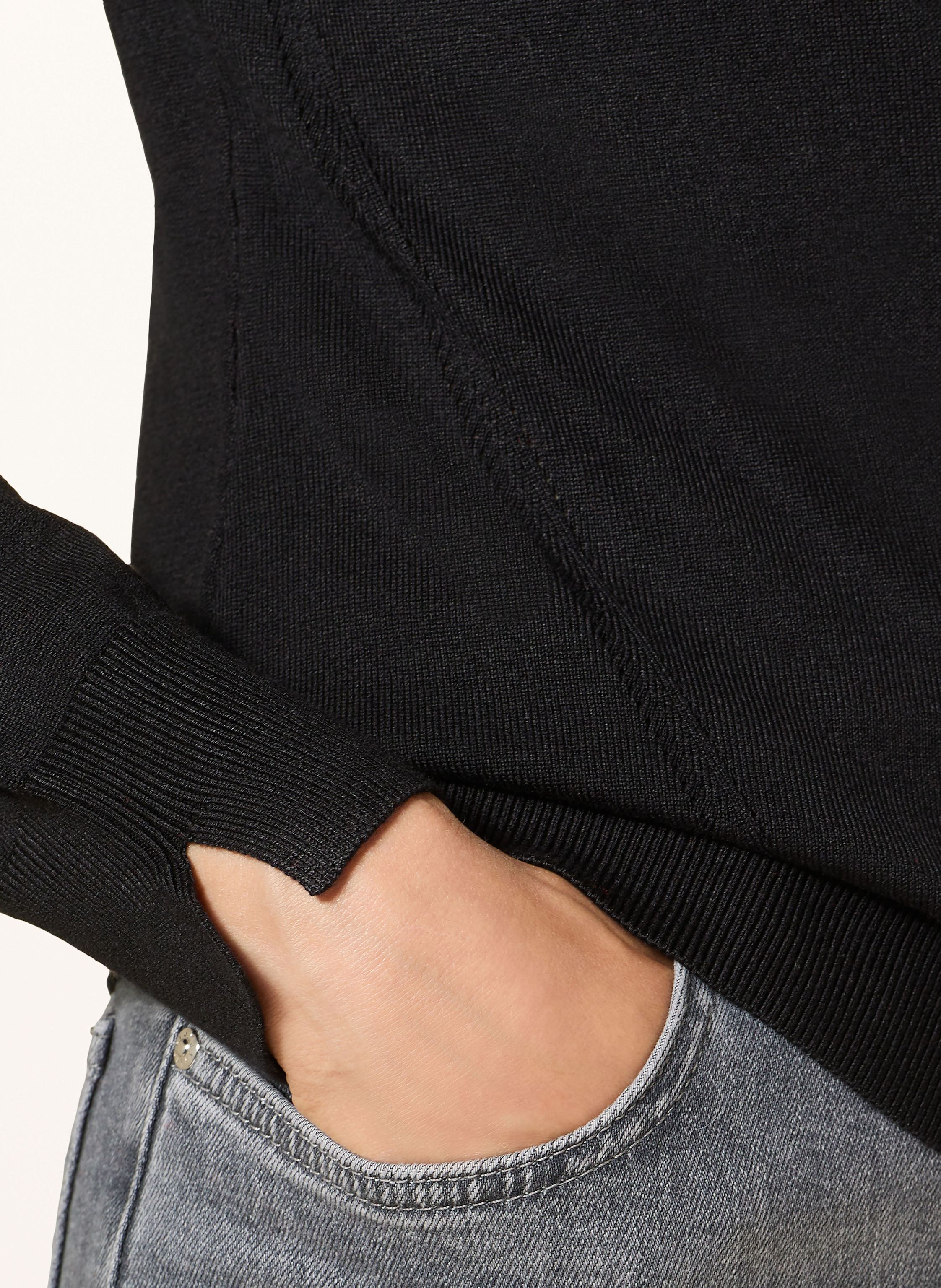 Thumbnail - Comma Rollkragen-Pullover schwarz