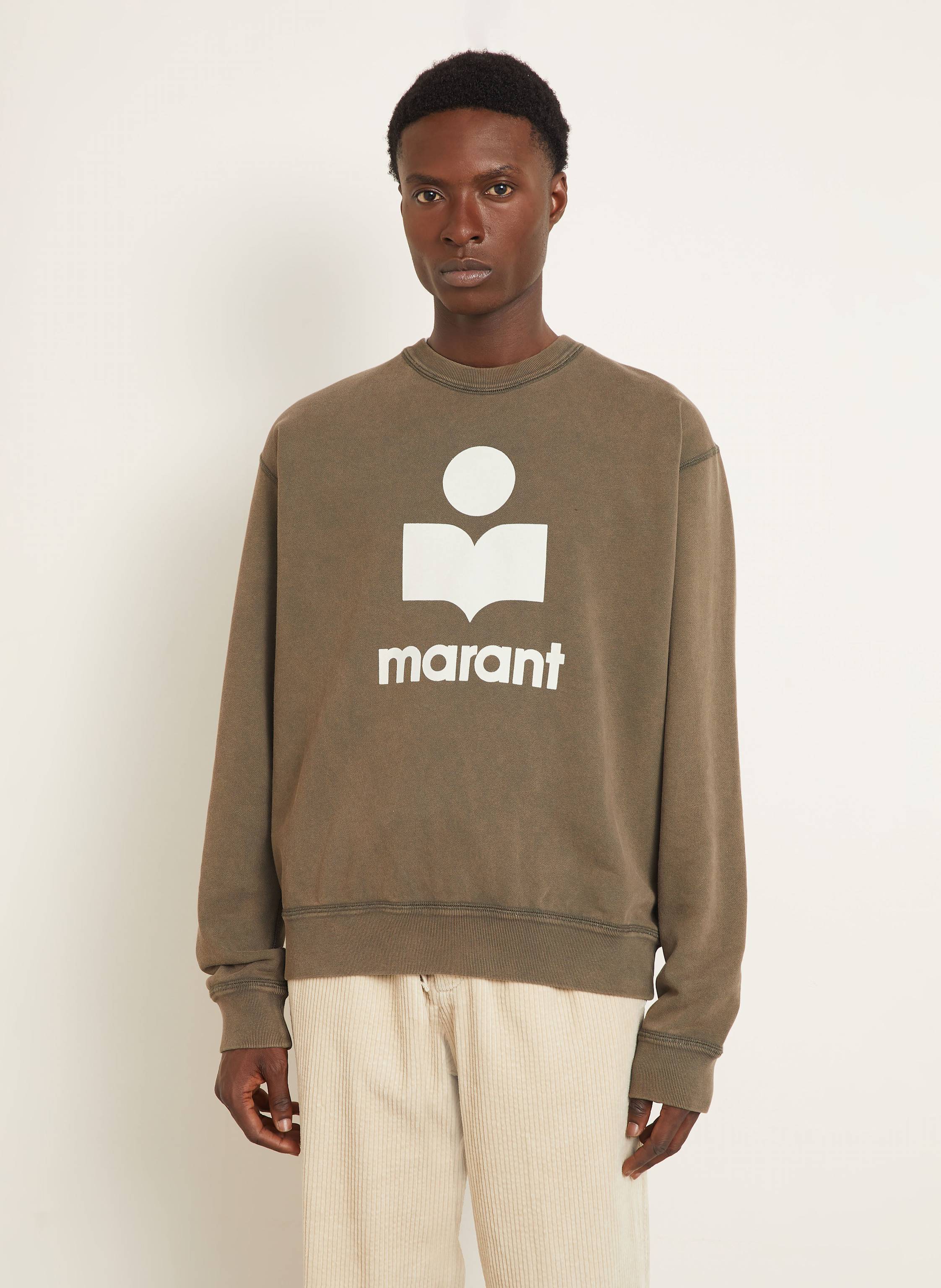 Thumbnail - Isabel Marant Sweatshirt Mikoy beige