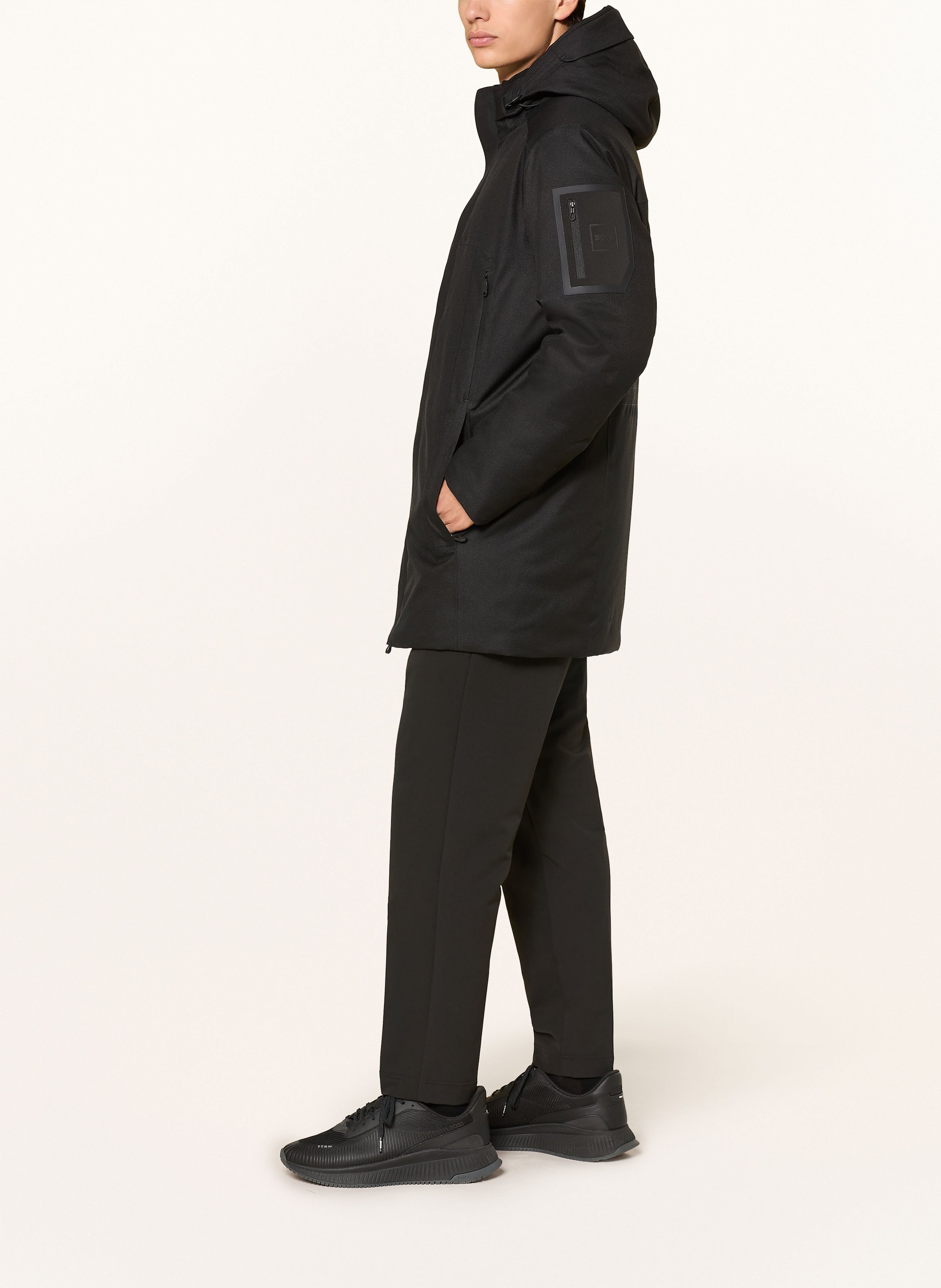 Thumbnail - Boss Parka Hexatech schwarz