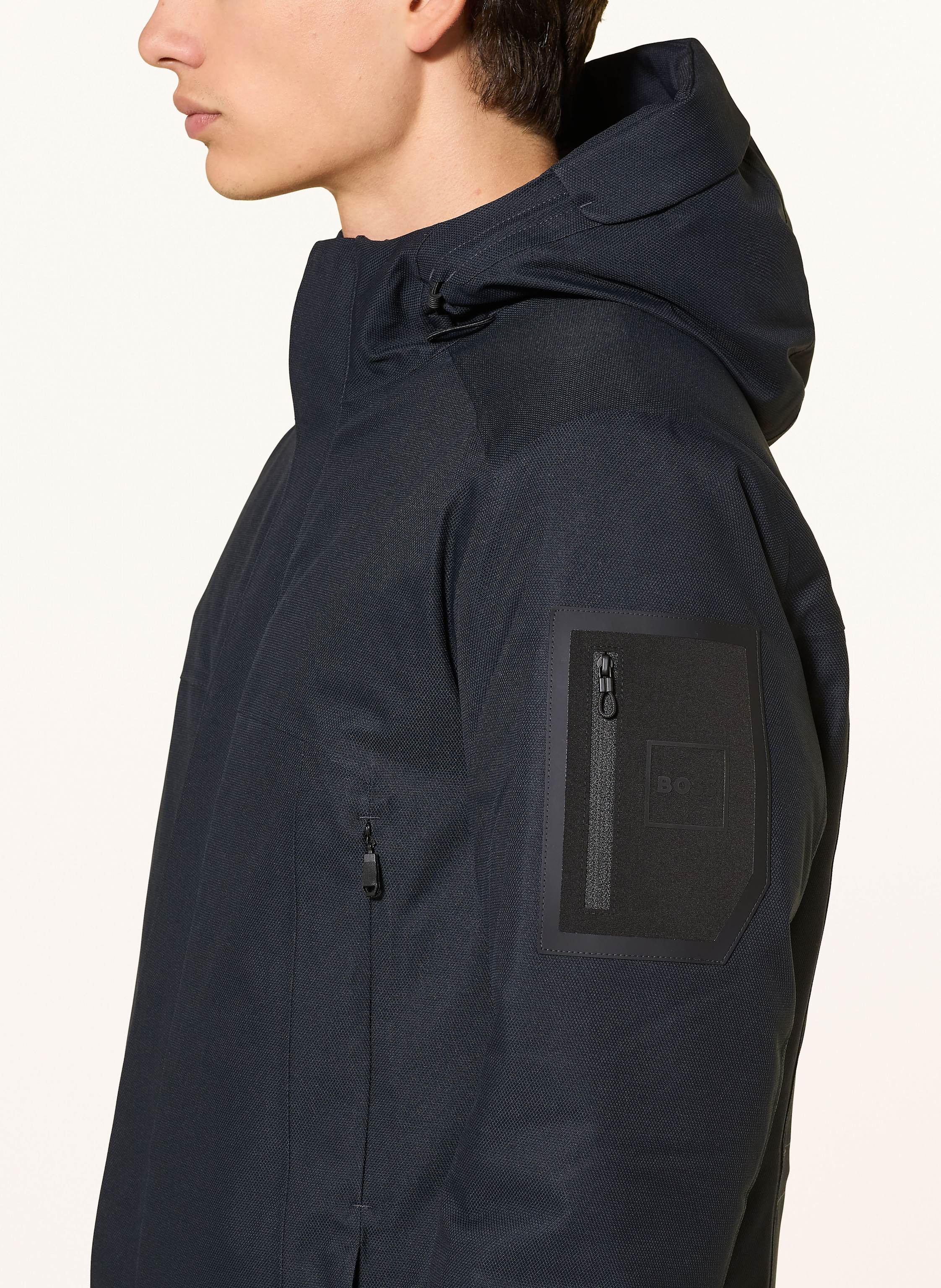 Thumbnail - Boss Parka Hexatech blau