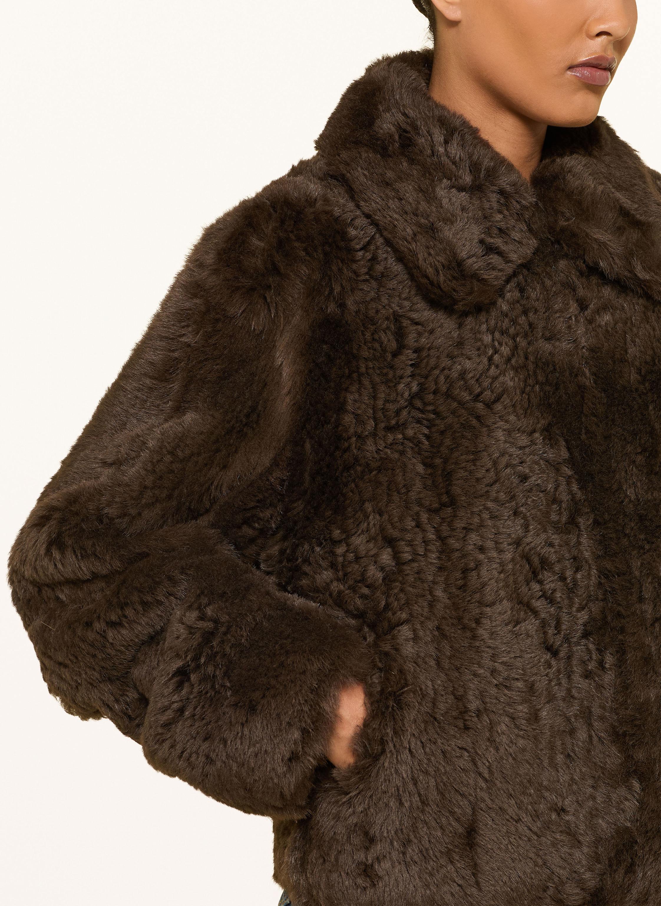 Thumbnail - Stand Studio Lederjacke Kenzia braun