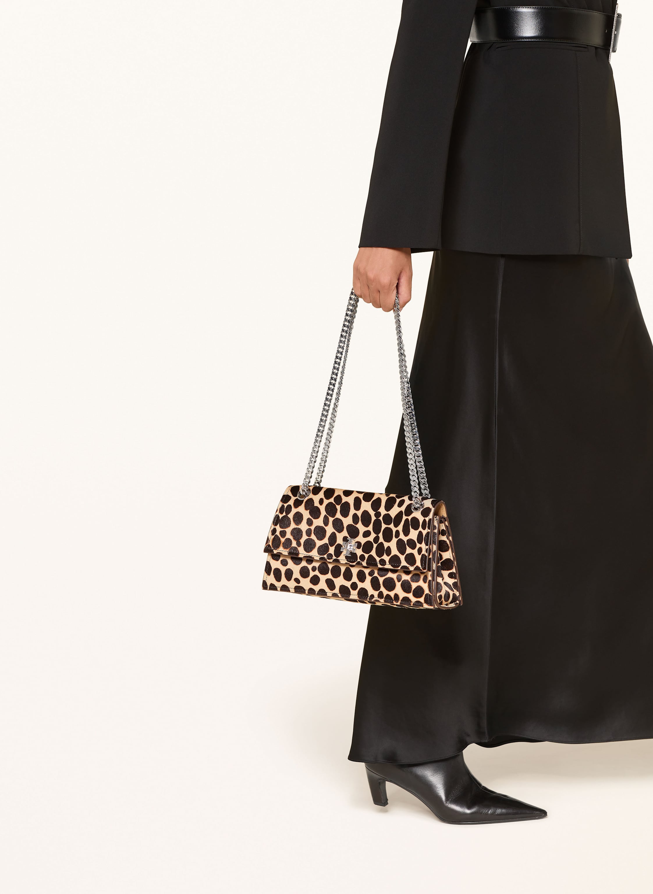 Thumbnail - Tory Burch Umhängetache beige