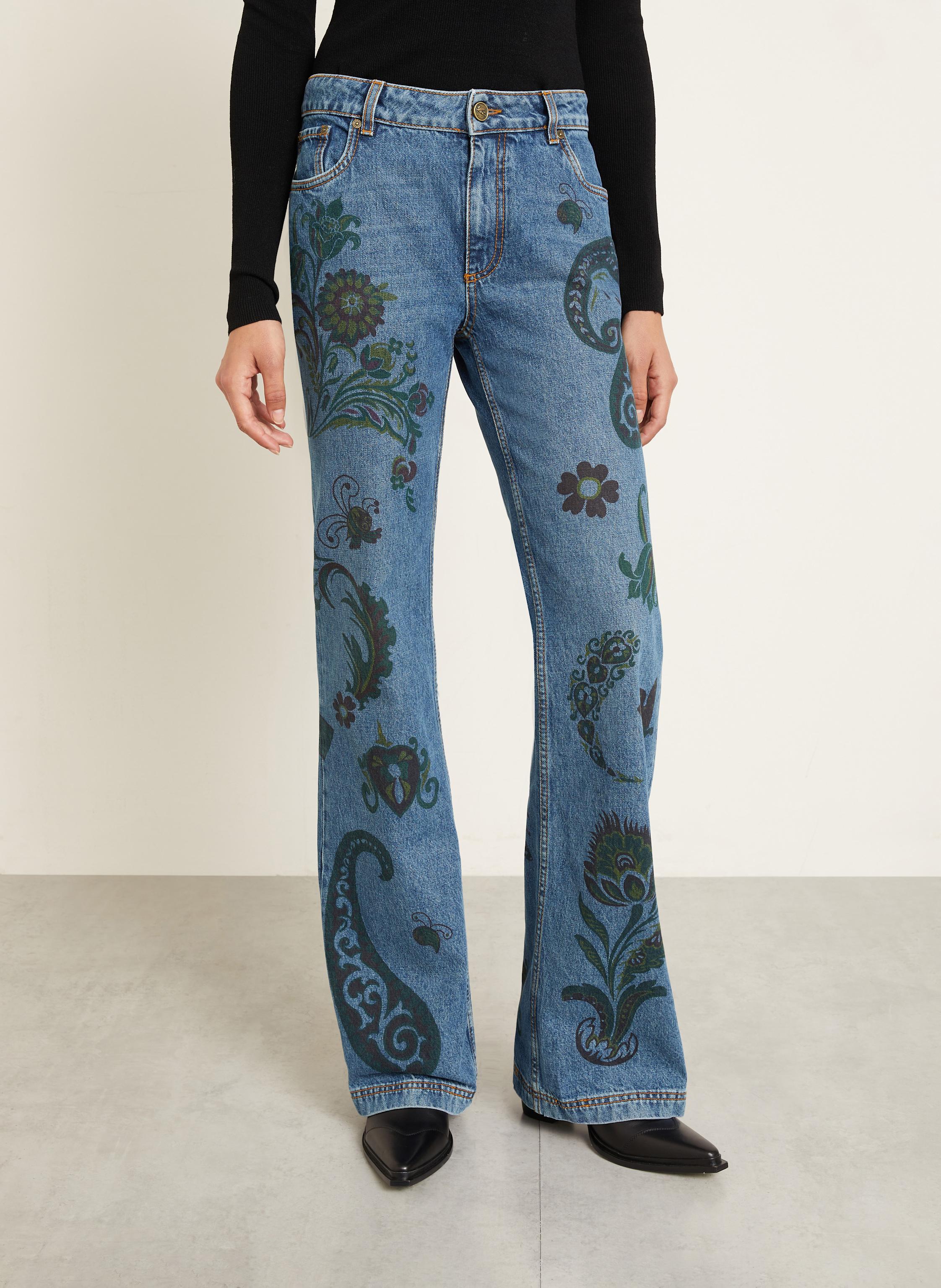 Thumbnail - Etro Flared Jeans blau
