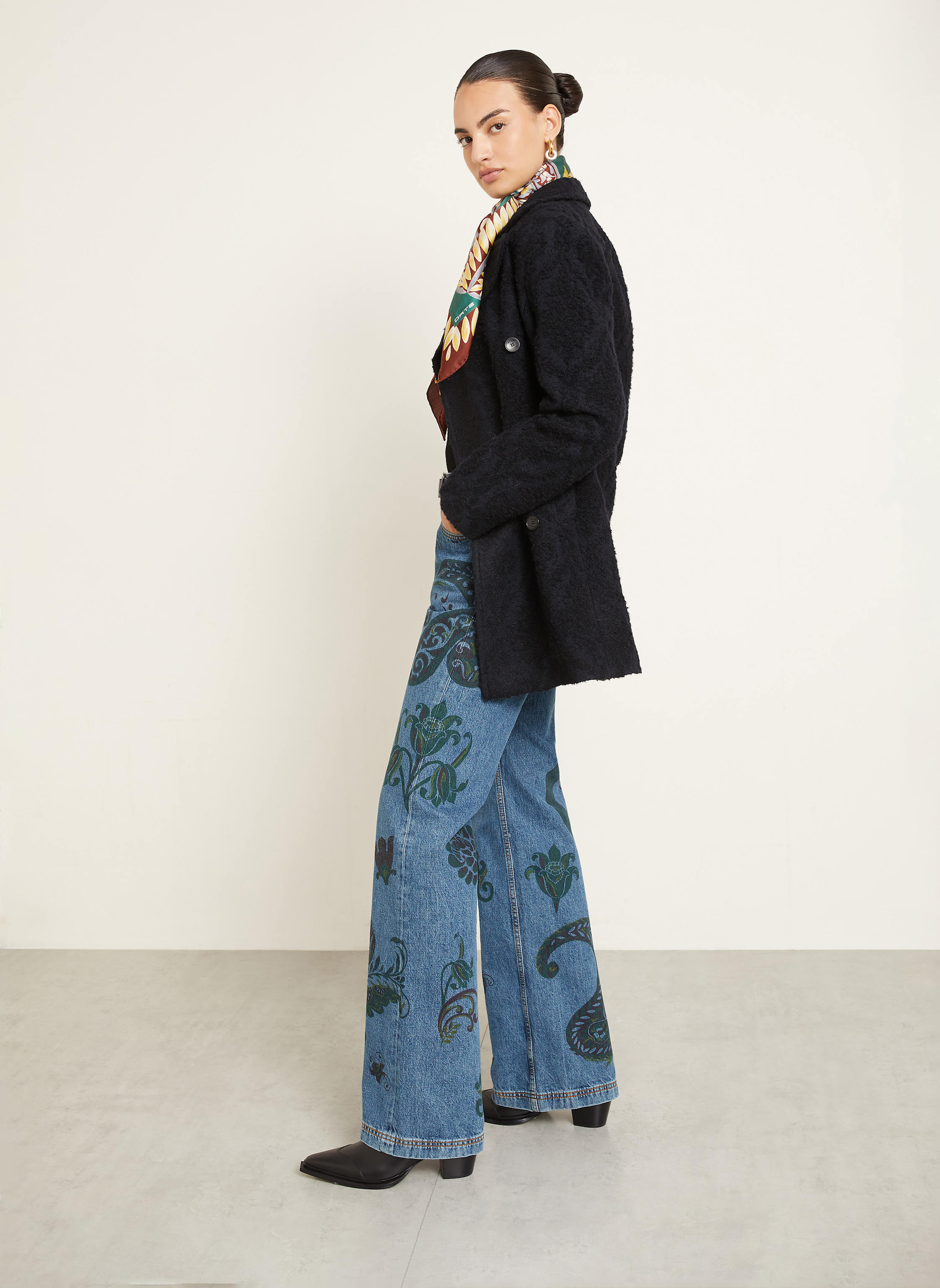 Thumbnail - Etro Flared Jeans blau