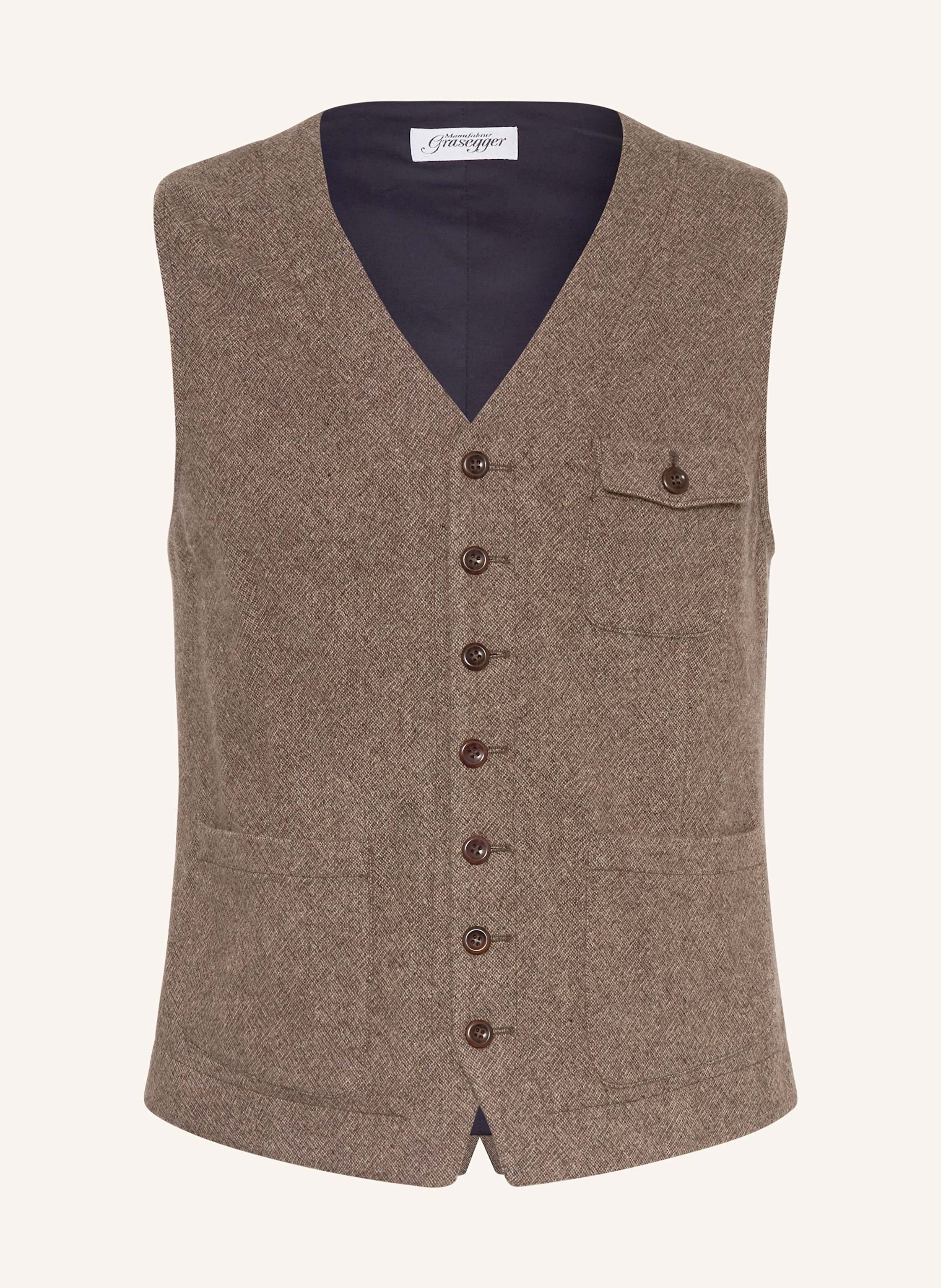 Grasegger Trachtenweste beige