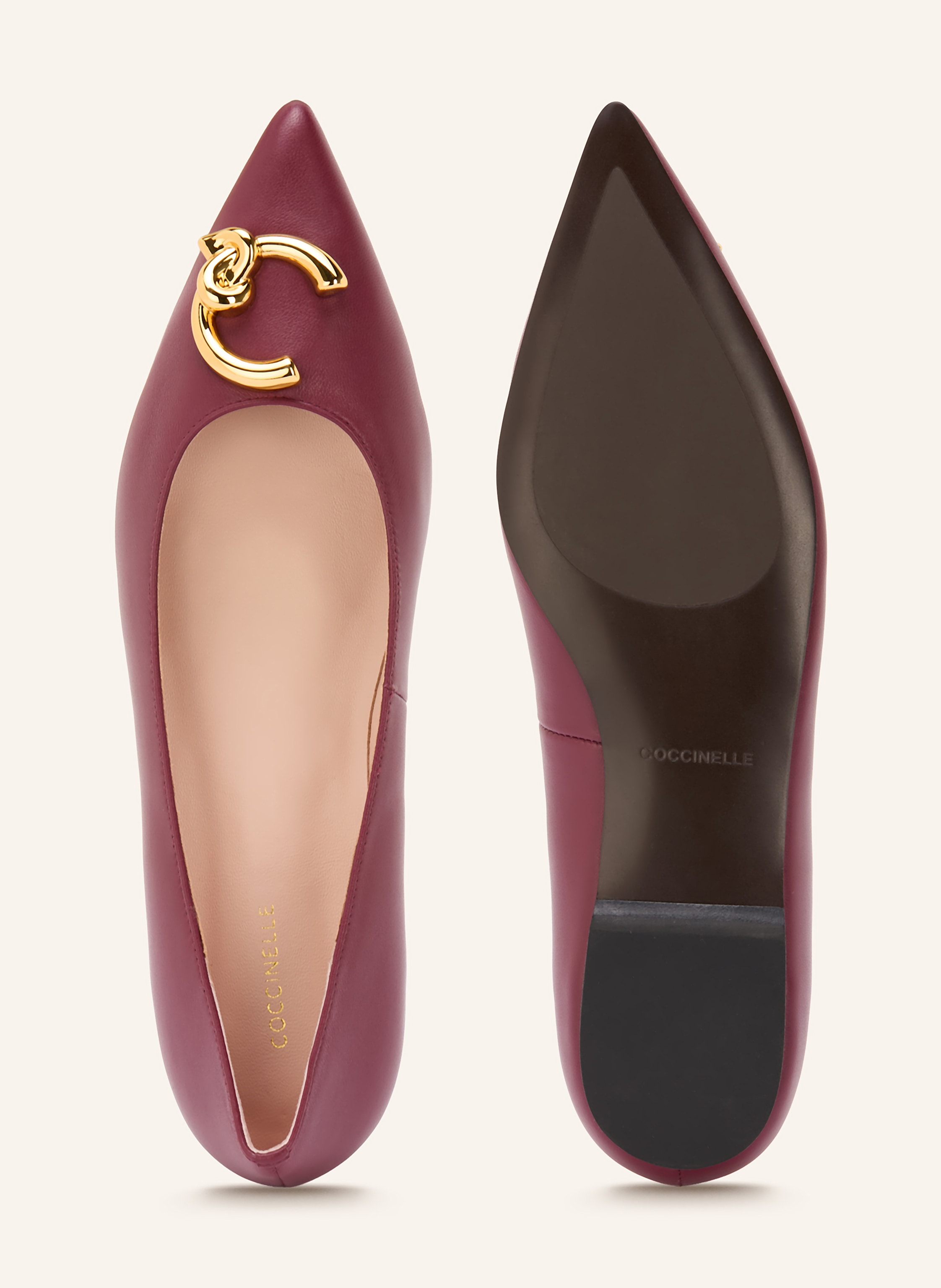 Thumbnail - Coccinelle Ballerinas rot