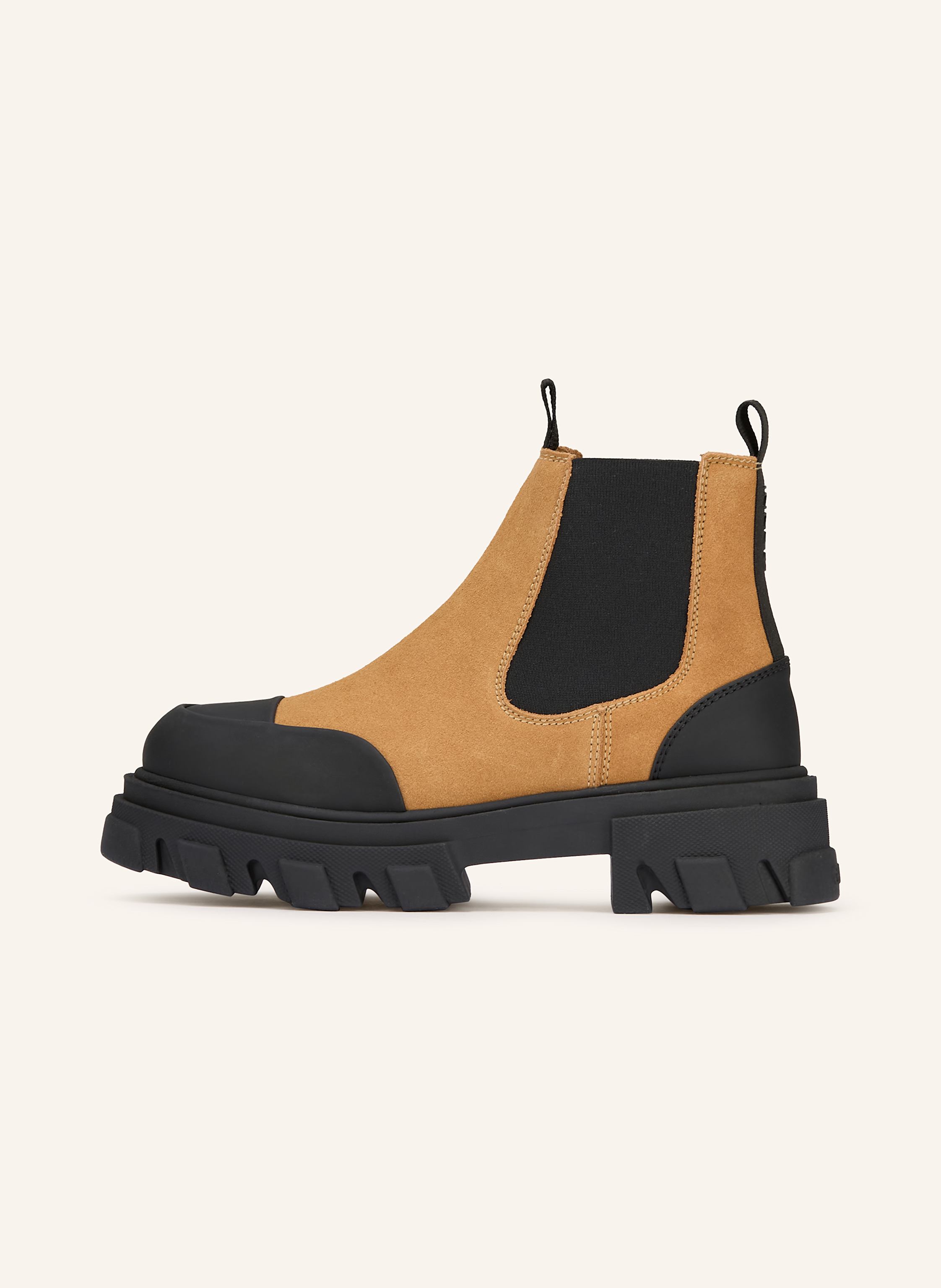 Thumbnail - Ganni Chelsea-Boots braun