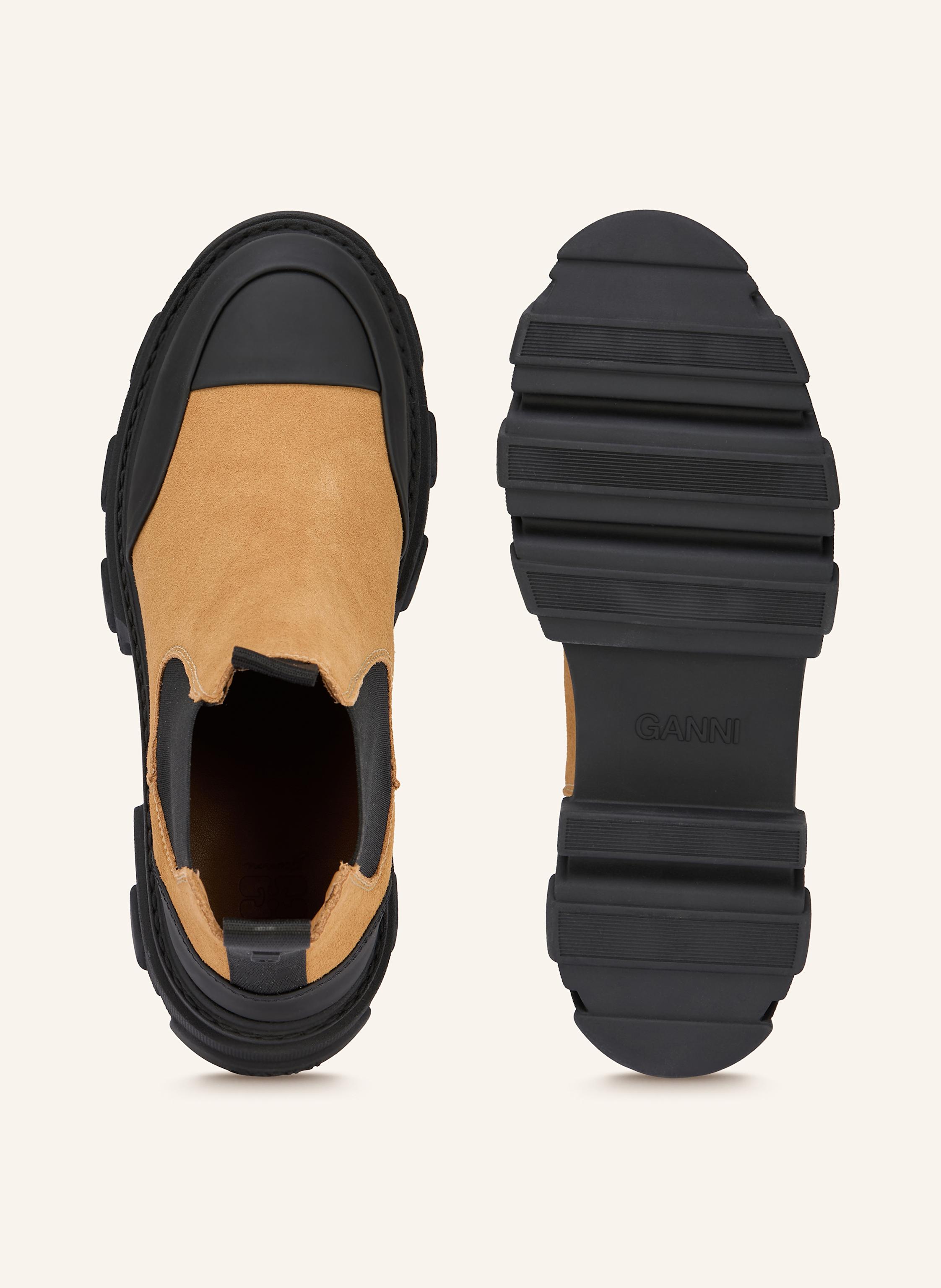 Thumbnail - Ganni Chelsea-Boots braun