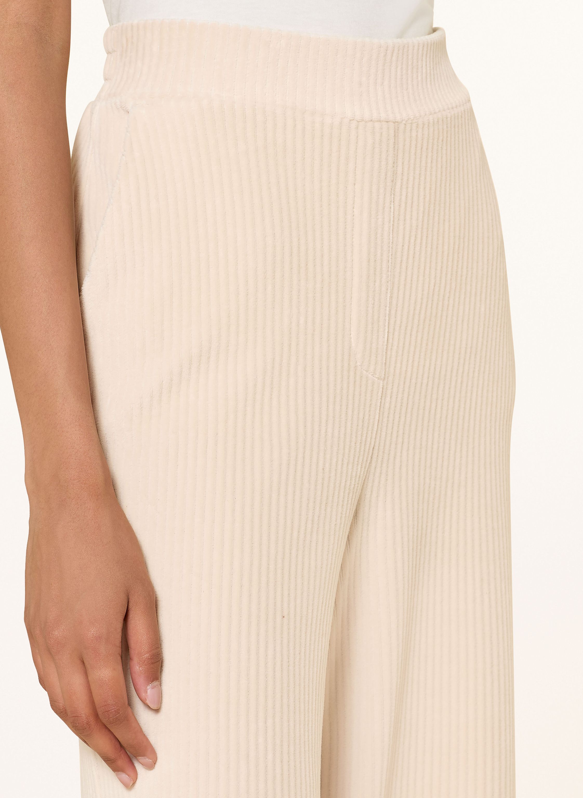 Thumbnail - Smith & Soul Marlenehose Aus Cord beige