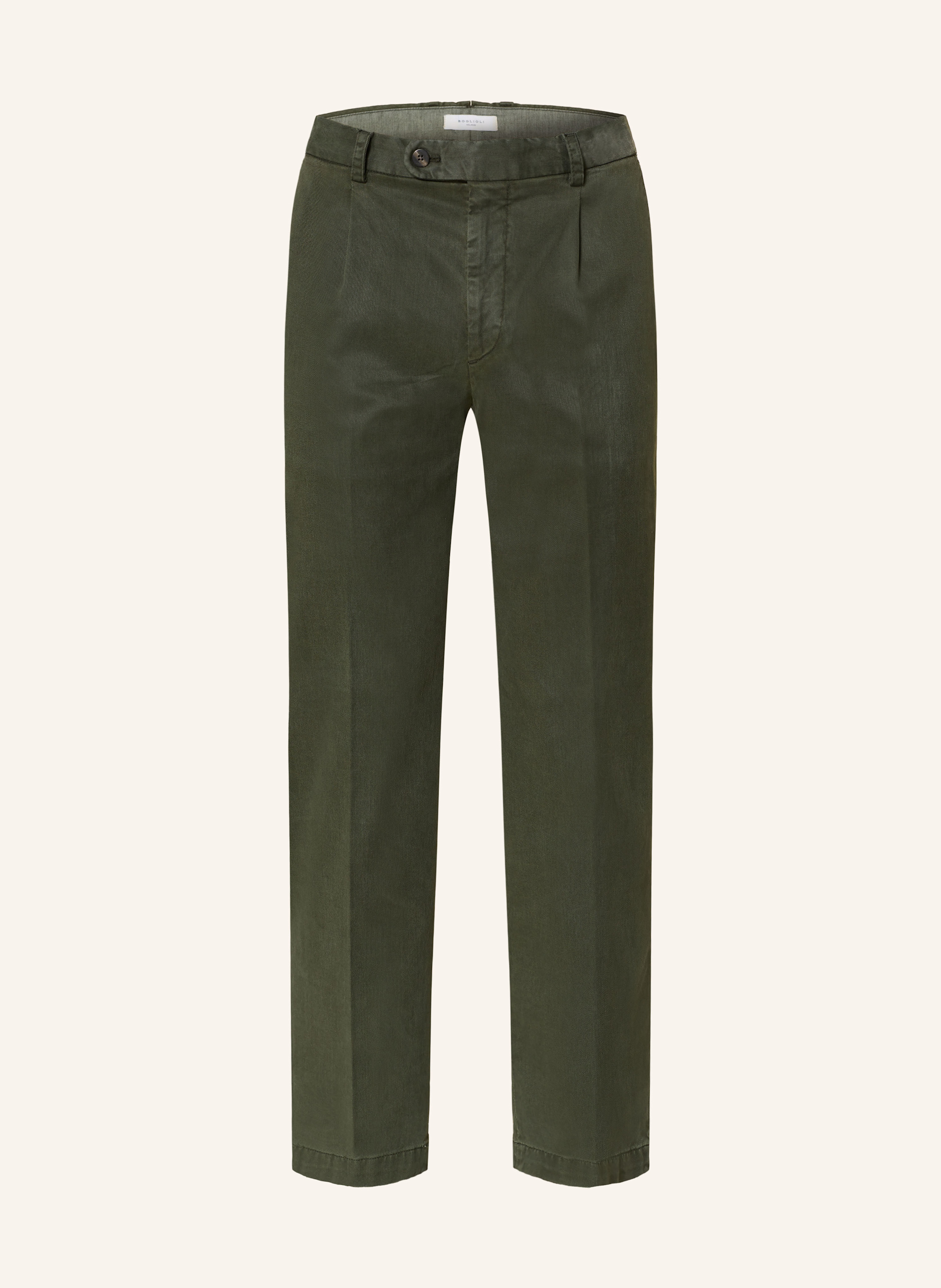 Boglioli Chino Regular Fit gruen