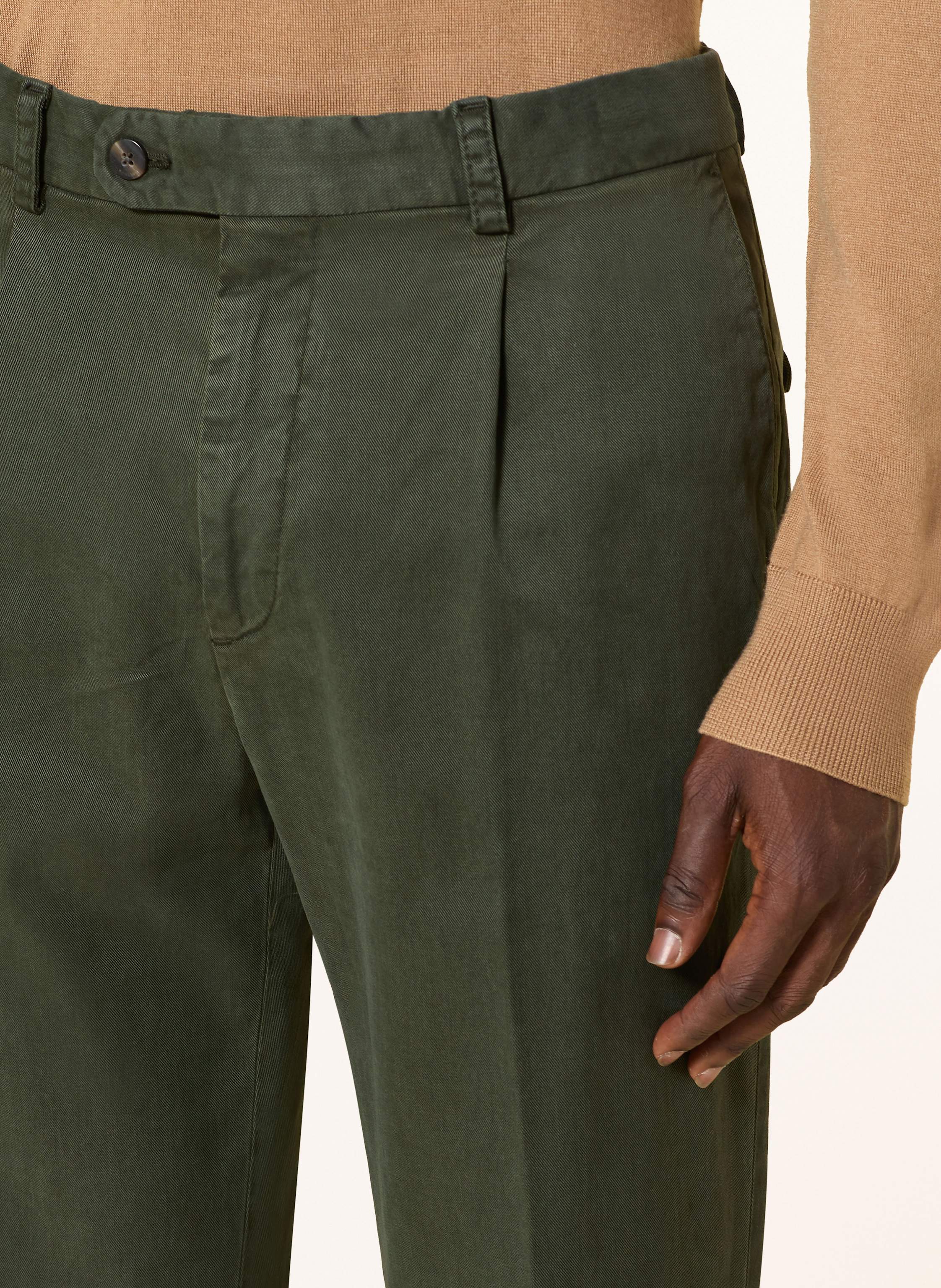 Thumbnail - Boglioli Chino Regular Fit gruen
