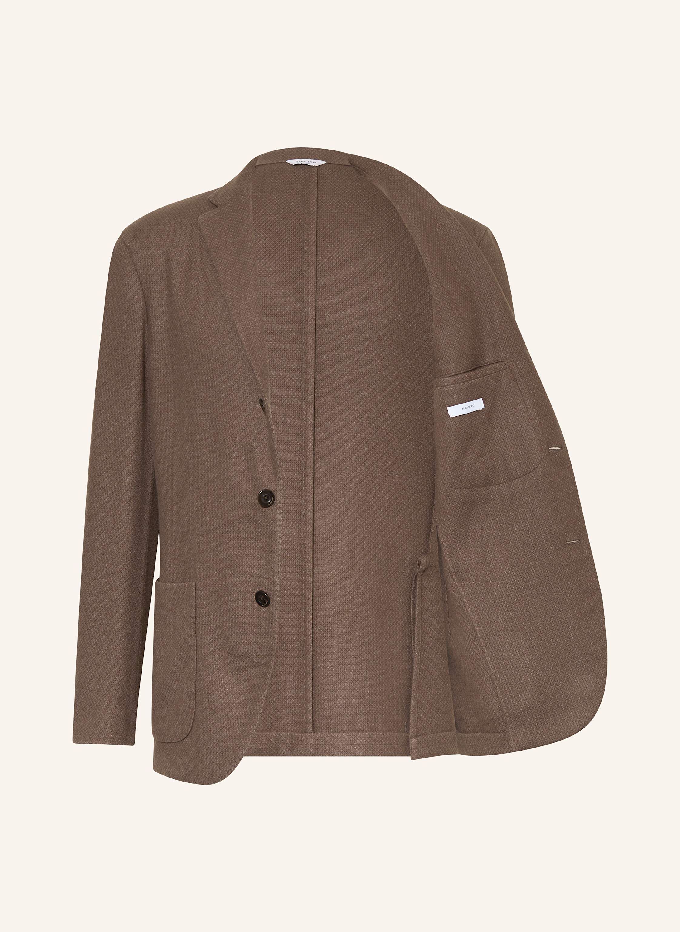 Thumbnail - Boglioli Sakko K.Jacket Mit Cashmere braun