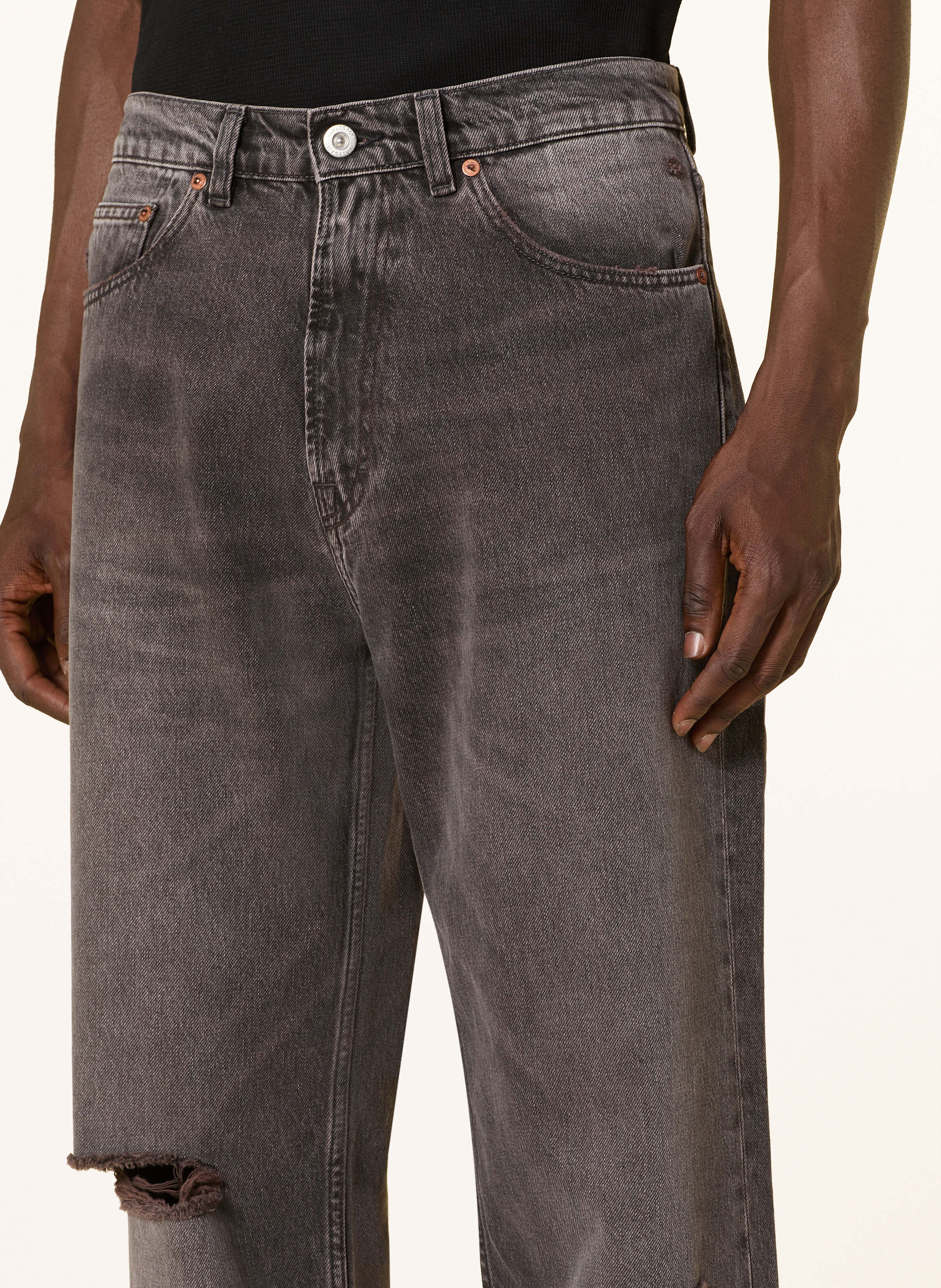 Thumbnail - Our Legacy Jeans Third Cut Regular Fit schwarz